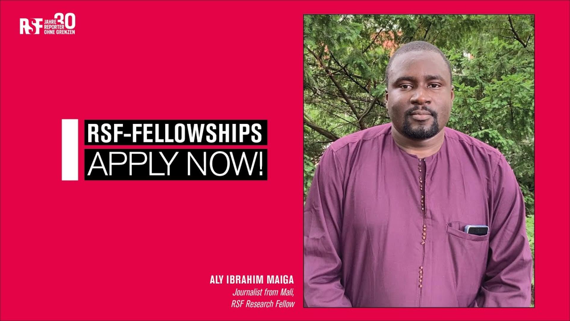 Like Aly, apply for one of our RSF fellowship programs now!