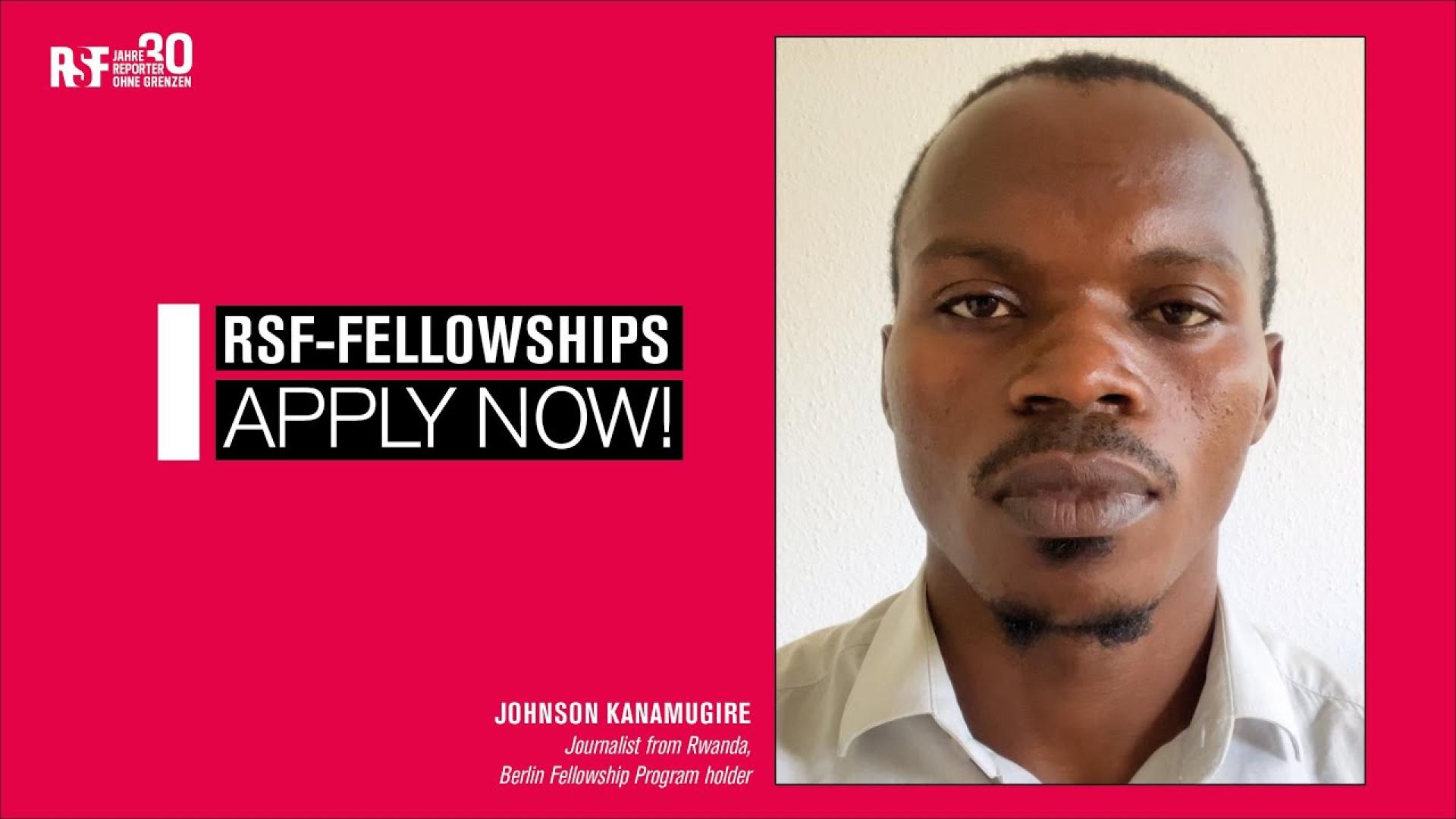 Like Johnson, apply for our RSF fellowship programs now!
