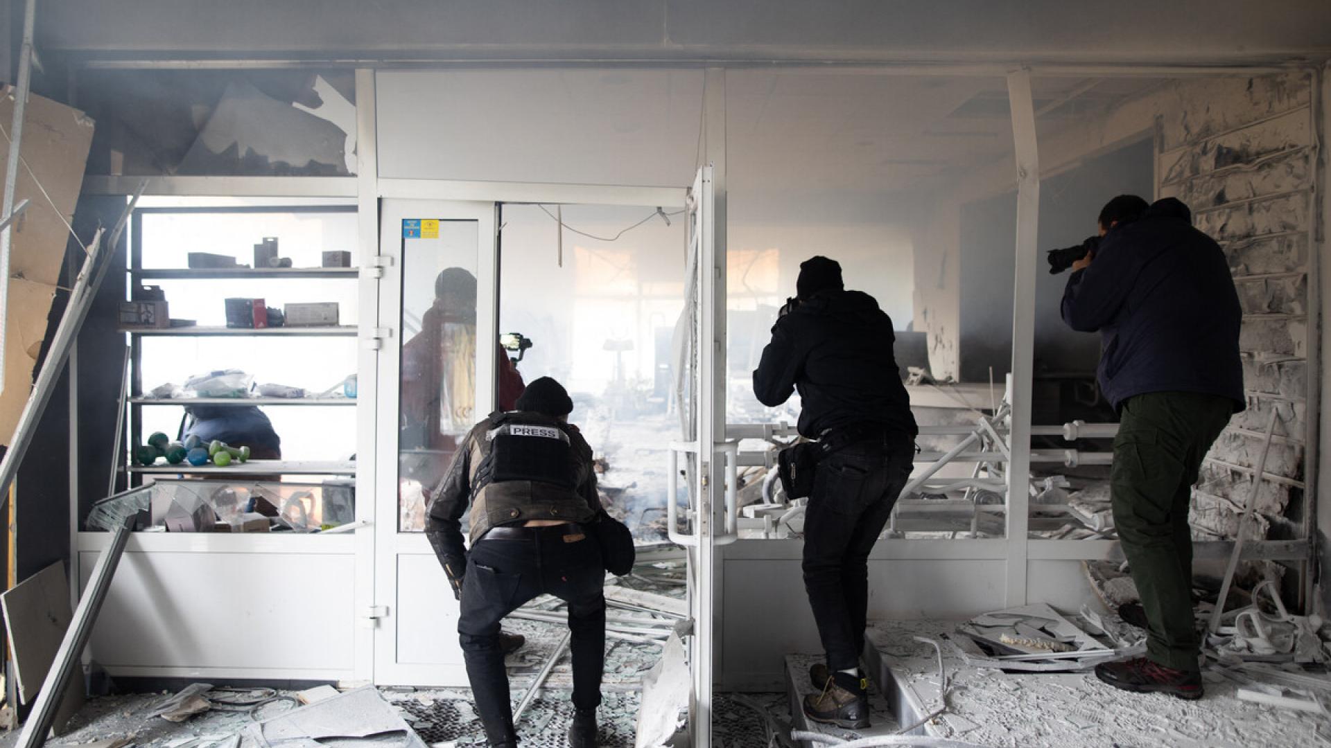 RSF eröffnet Zentrum für Pressefreiheit in Lwiw