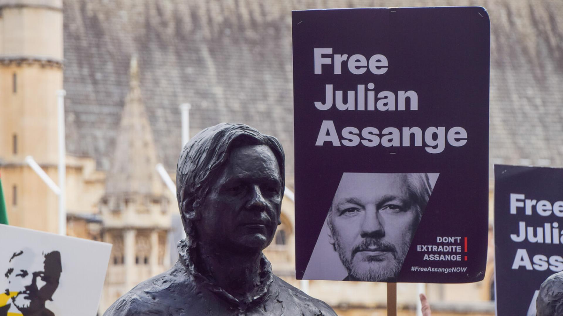 RSF macht in Washington für Julian Assange mobil
