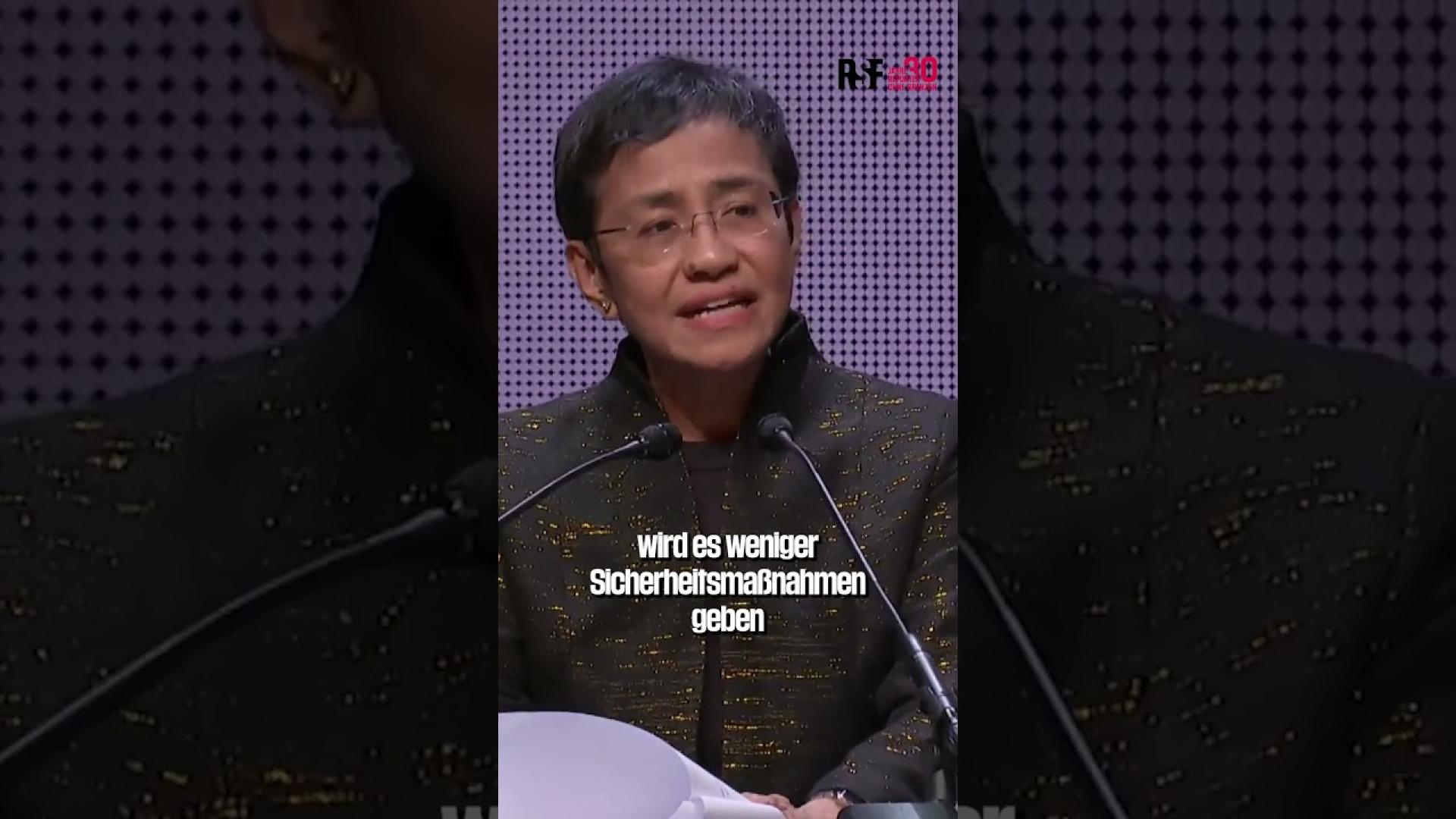 Rede Maria Ressa, Cannes Lions, 21.06.2024