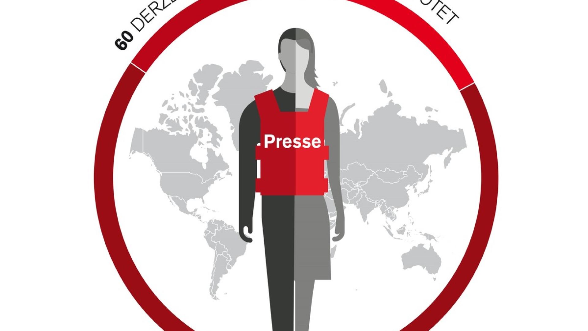 Weltweit 80 Medienschaffende getötet