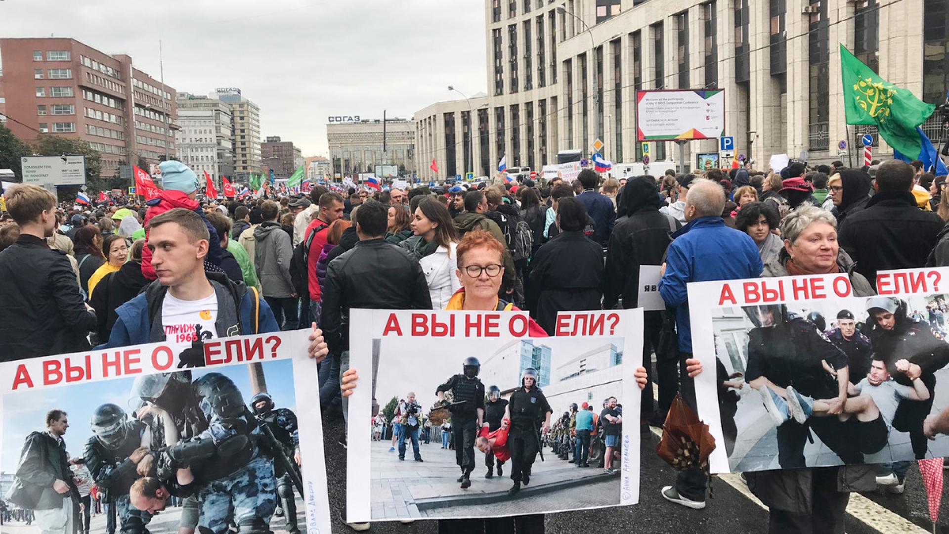 Freie Berichterstattung über Proteste zulassen