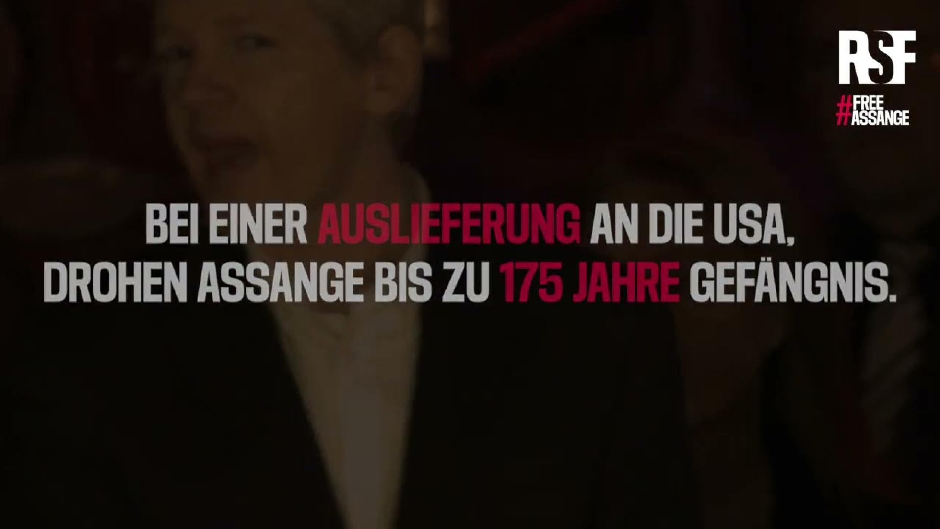 RSF macht in Washington für Julian Assange mobil