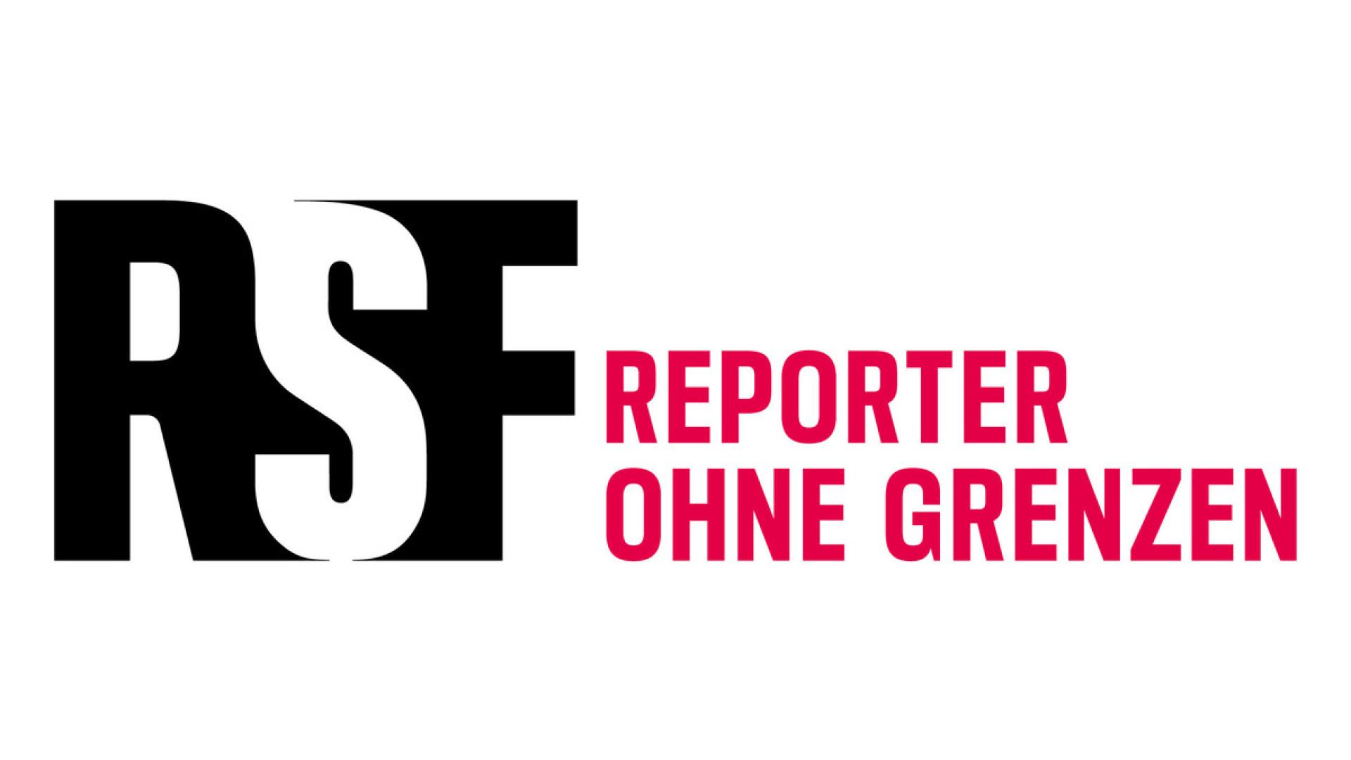 Reporter ohne Grenzen mit neuem Logo