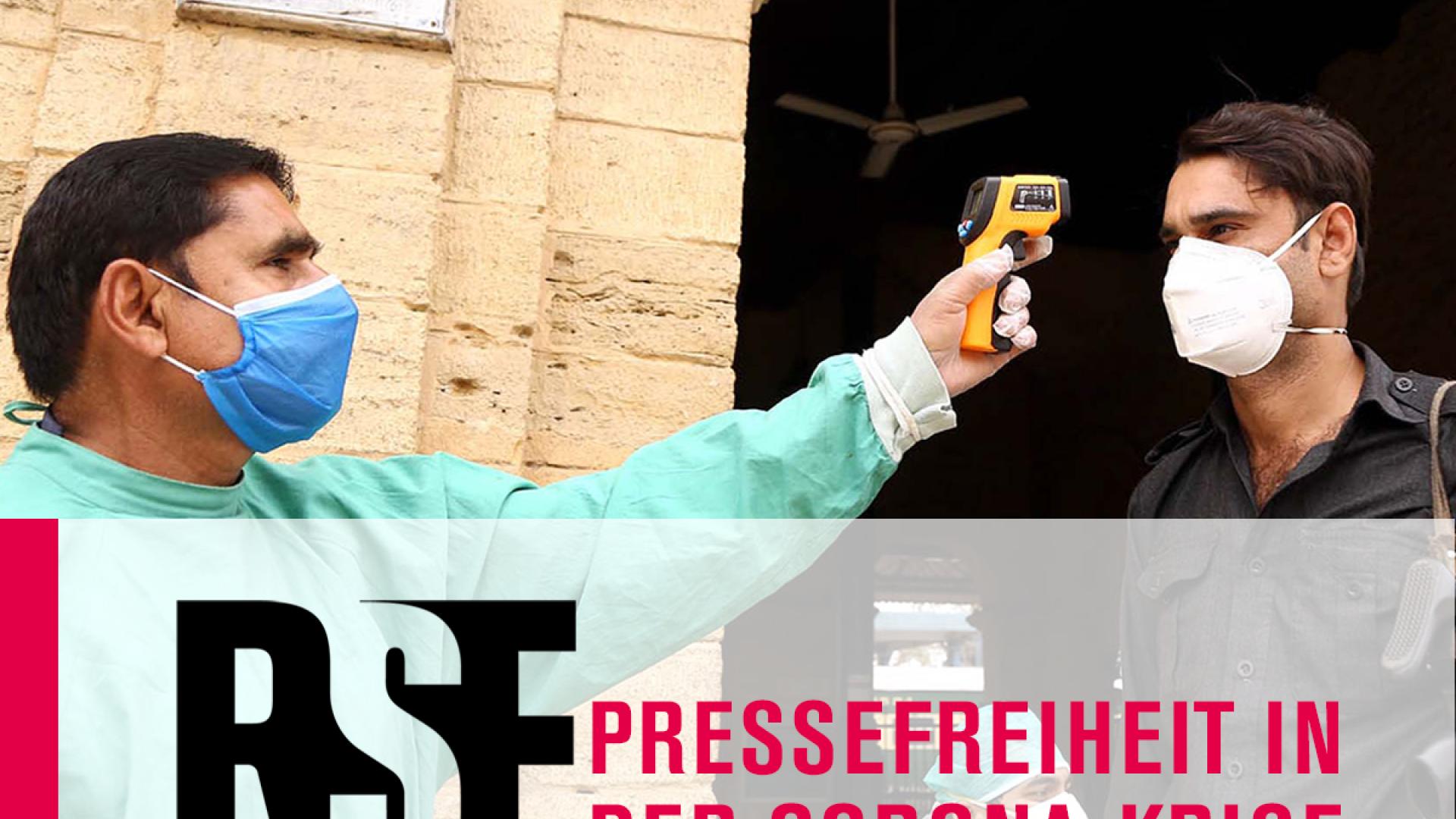 Drei Journalisten mit Coronavirus infiziert