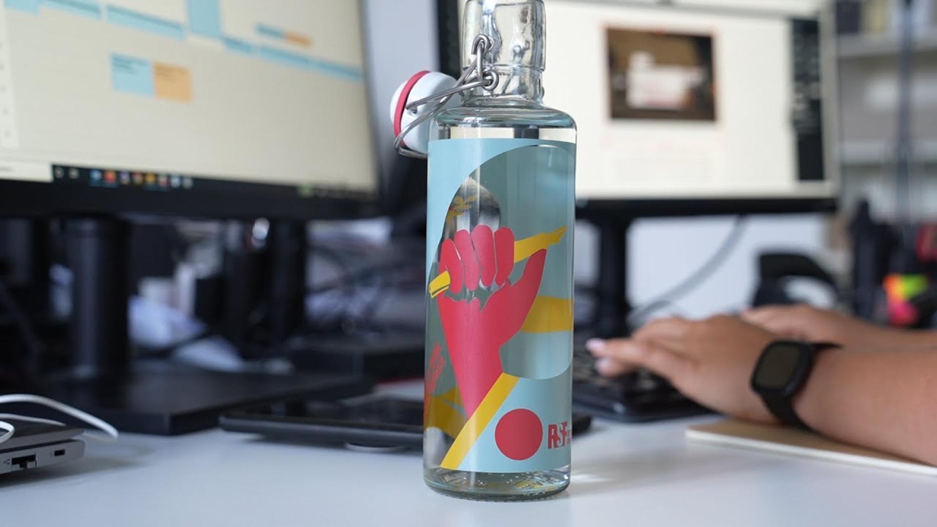 RSF-Trinkflasche - Ein Statement für die Pressefreiheit