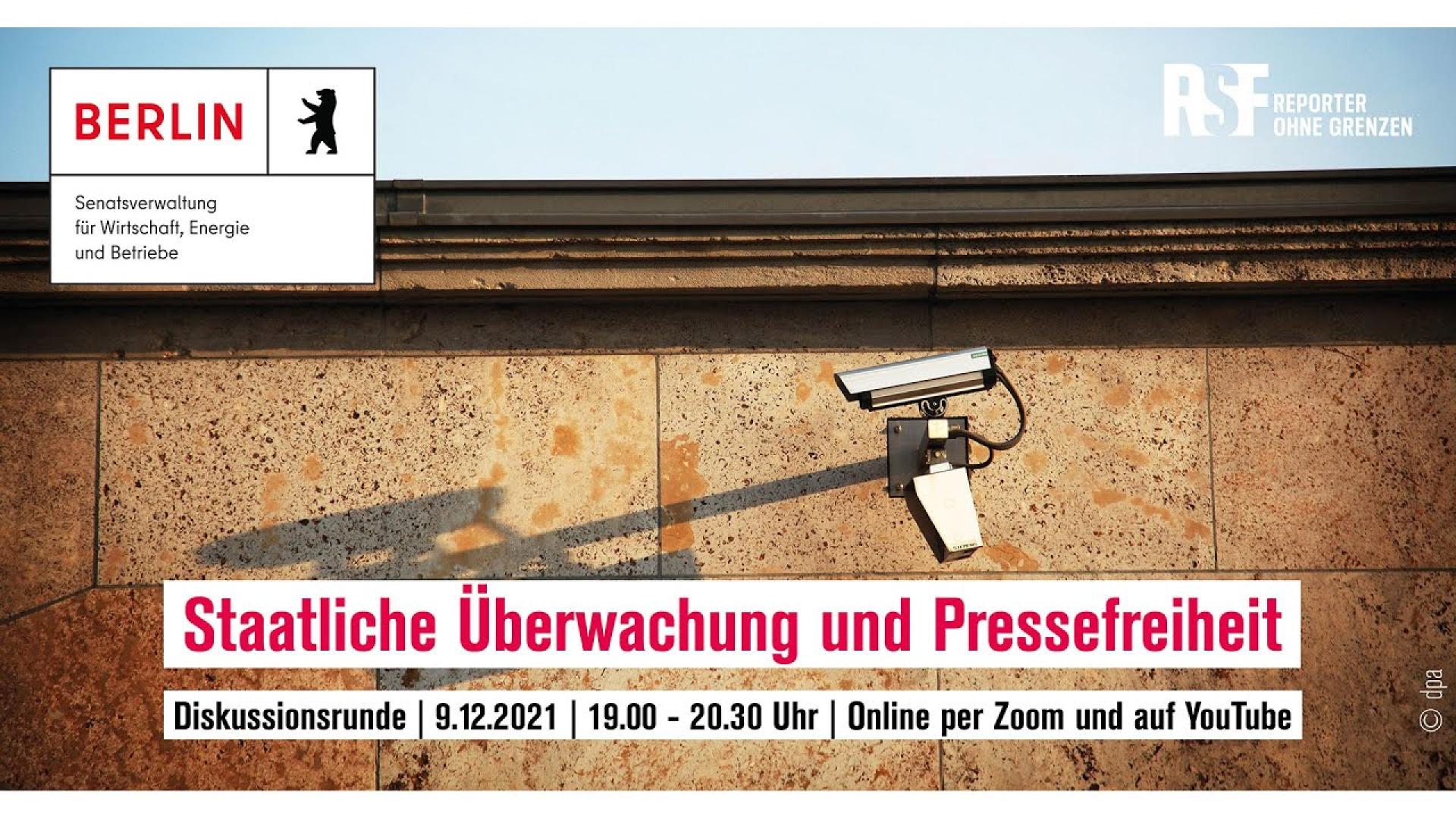 Paneldiskussion: Staatliche Überwachung und Pressefreiheit | Reporter ohne Grenzen