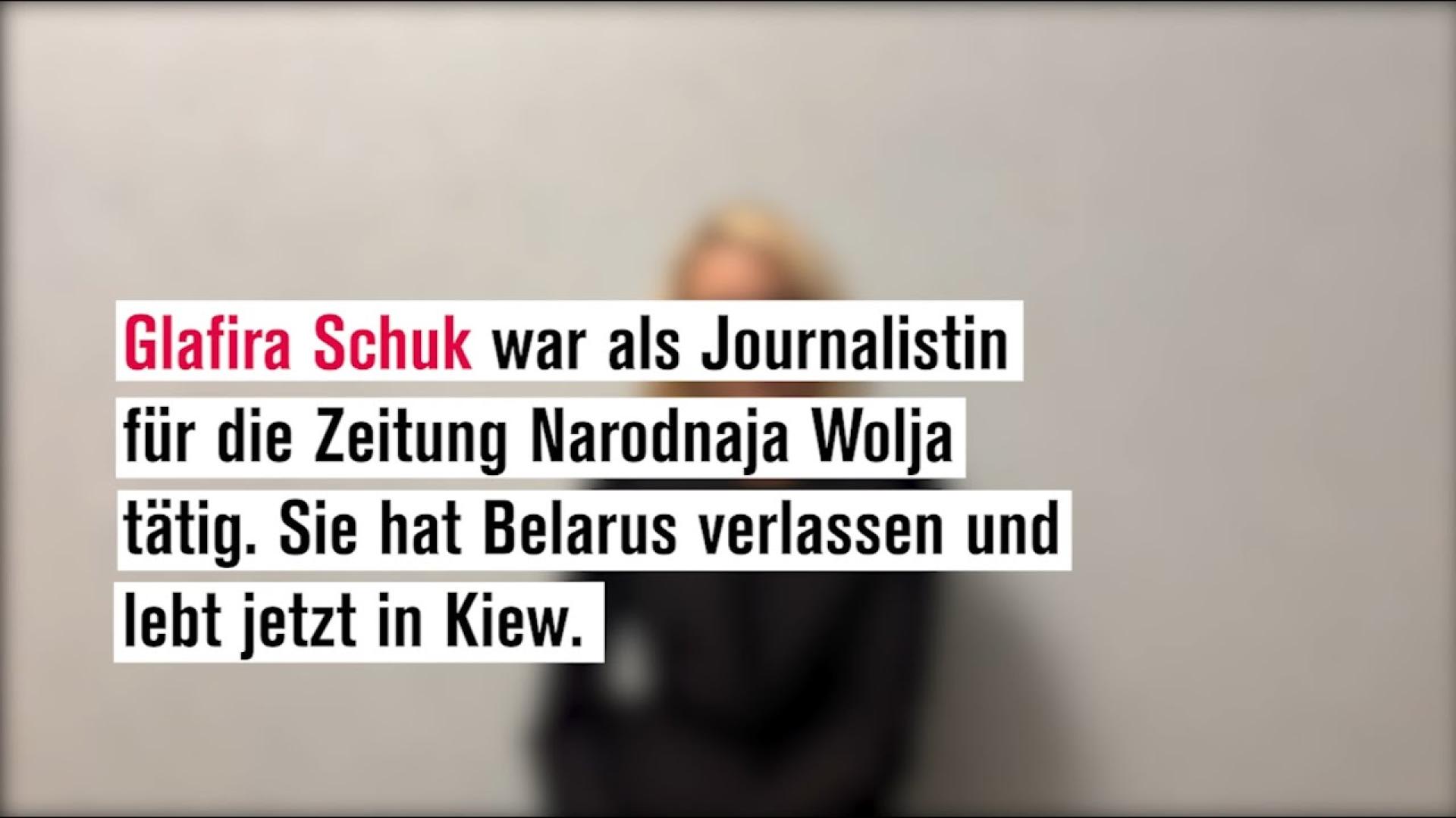 Stimmen aus Belarus II: Glafira Schuk