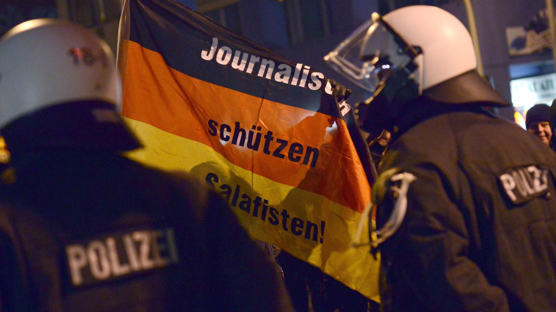 Übergriffe in Dresden am Pegida-Jahrestag