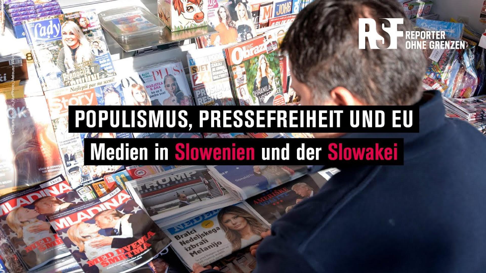 Online-Diskussion: Populismus, Pressefreiheit und EU | Reporter ohne Grenzen