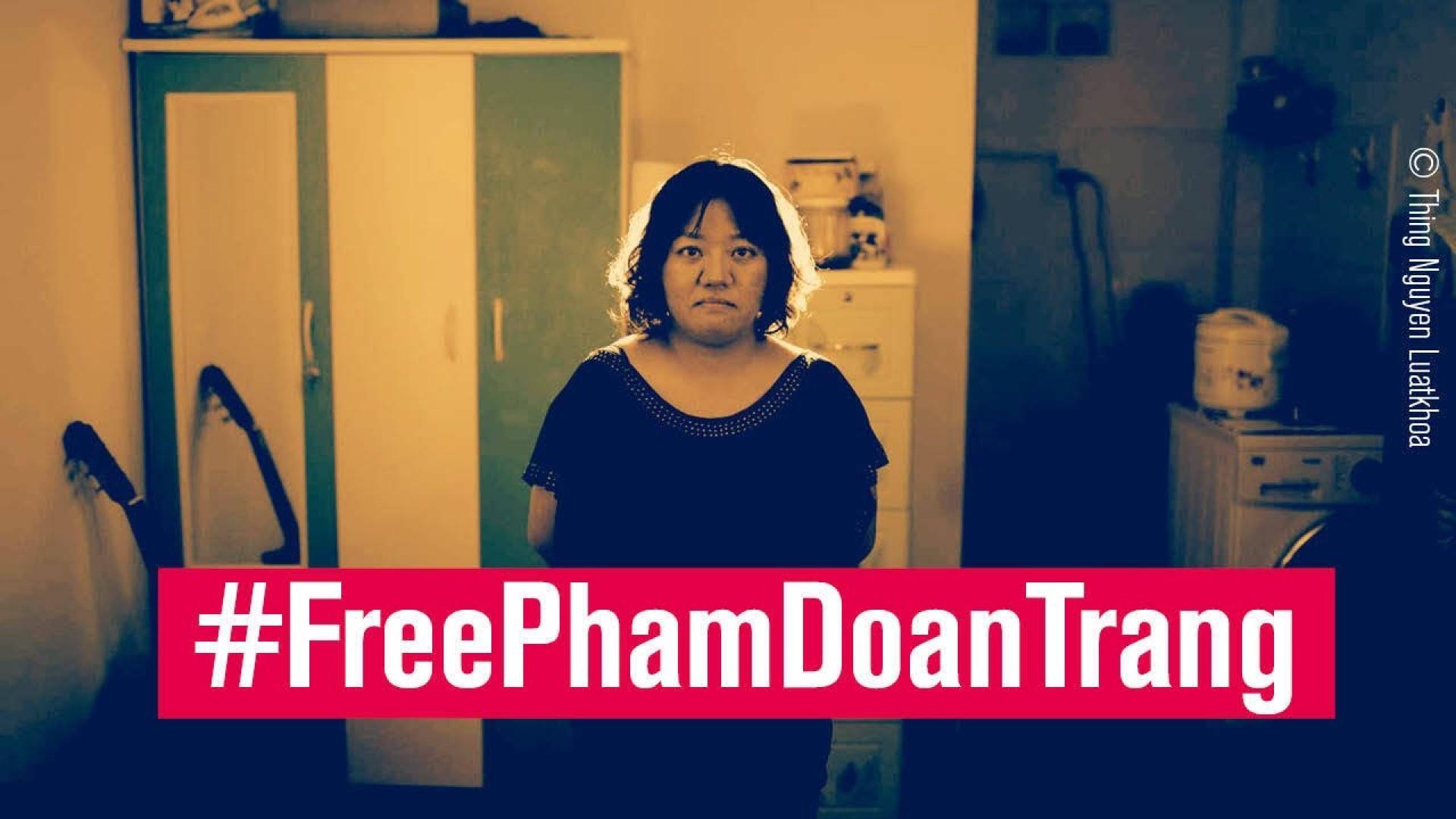 Vietnam | Solidarität für Journalistin Pham Doan Trang | Reporter ohne Grenzen