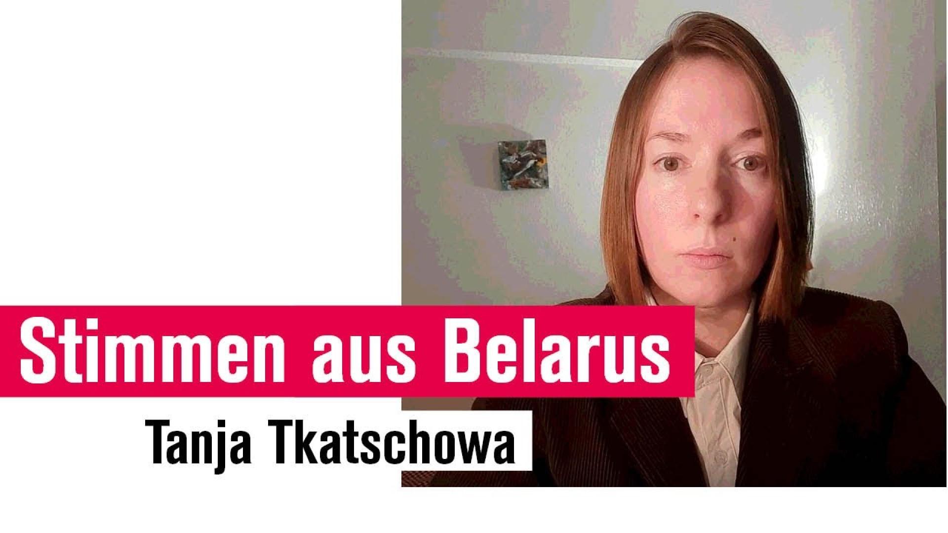 Belarus | Stimmen aus Belarus: Tanja Tkatschowa | Reporter ohne Grenzen
