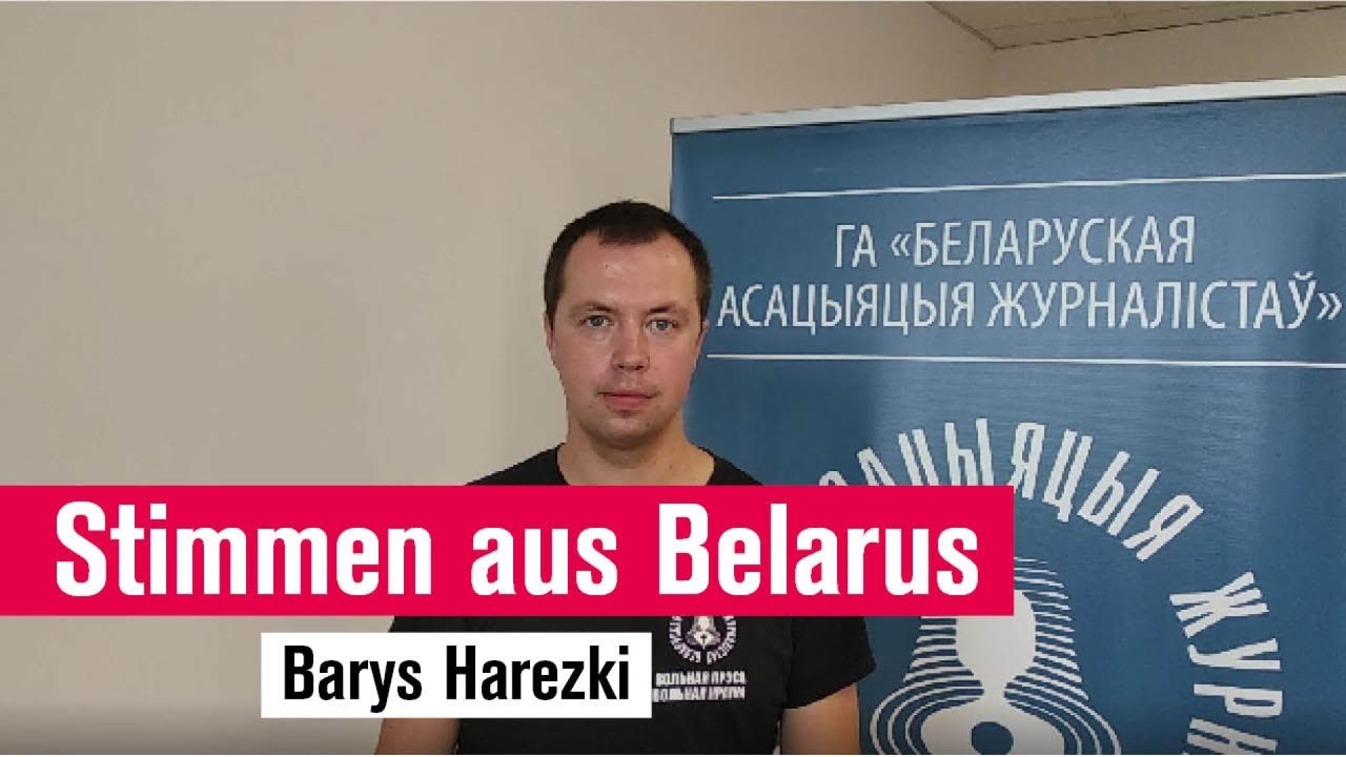Belarus | Stimmen aus Belarus: Barys Harezki | Reporter ohne Grenzen