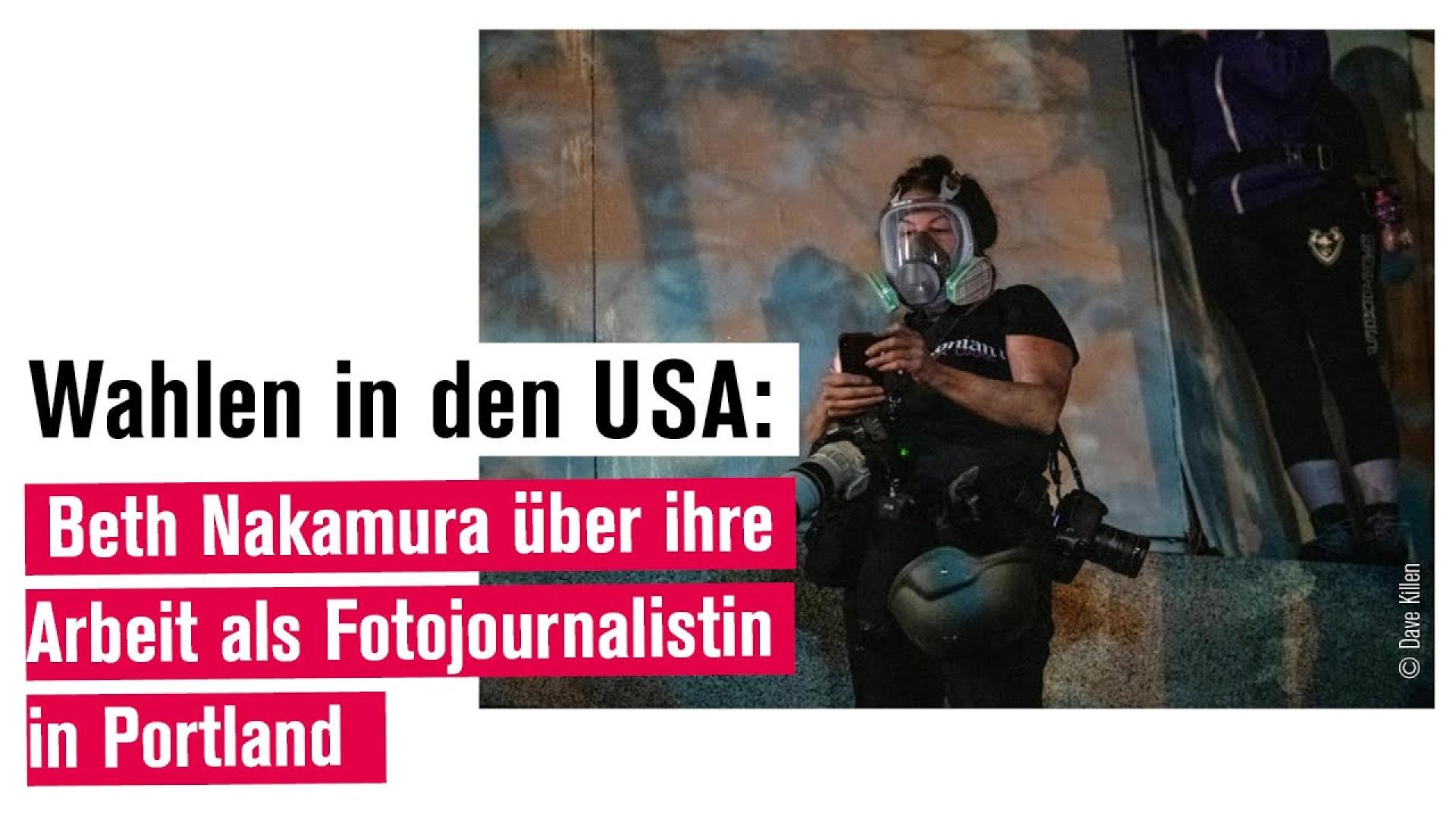 USA | Beth Nakamura: Fotojournalistin in Portland | Reporter ohne Grenzen