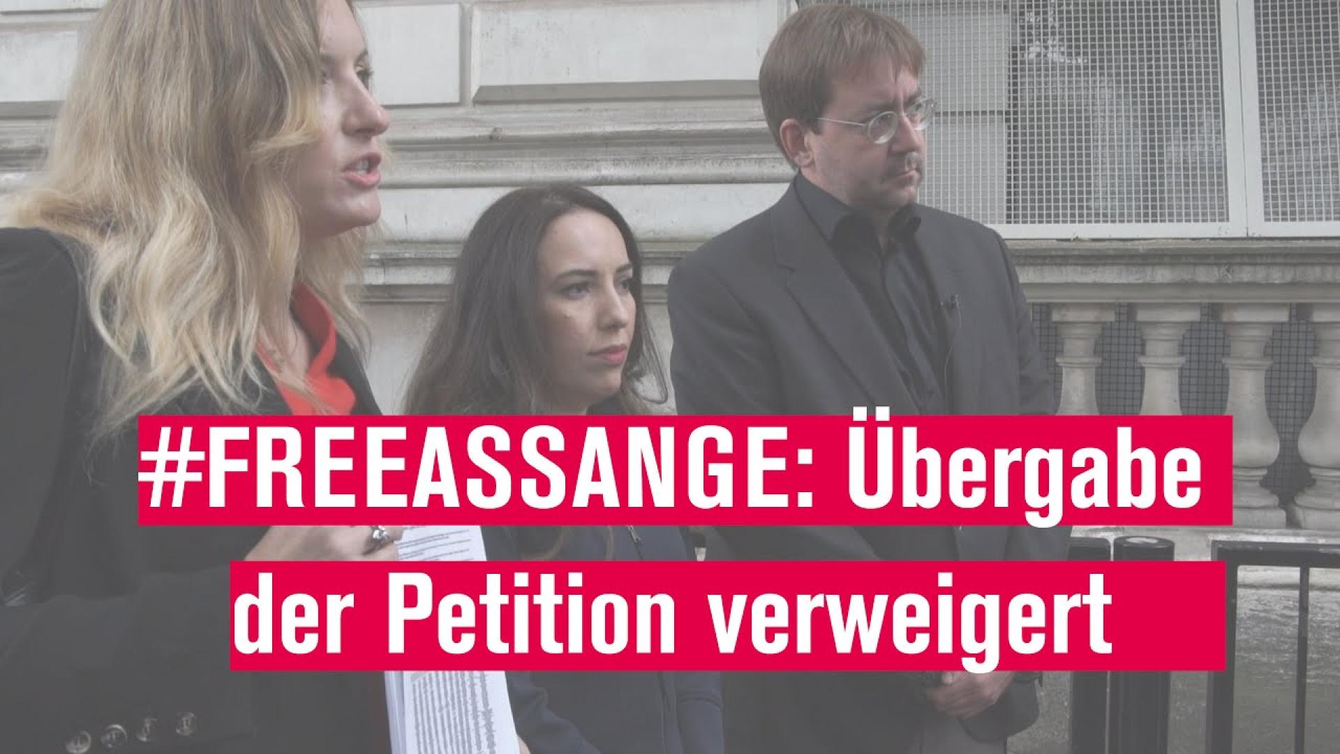 Großbritannien/USA | Assange Petition - Übergabe verweigert | Reporter ohne Grenzen