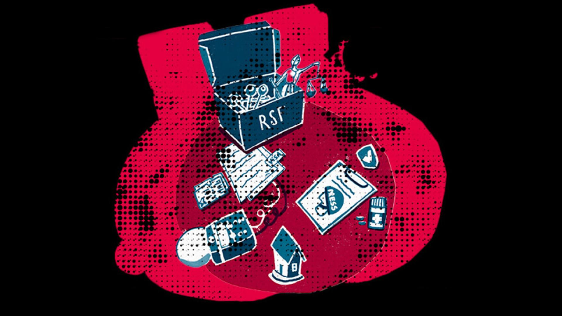 Hilfe für mehr als 700 Medienschaffende weltweit