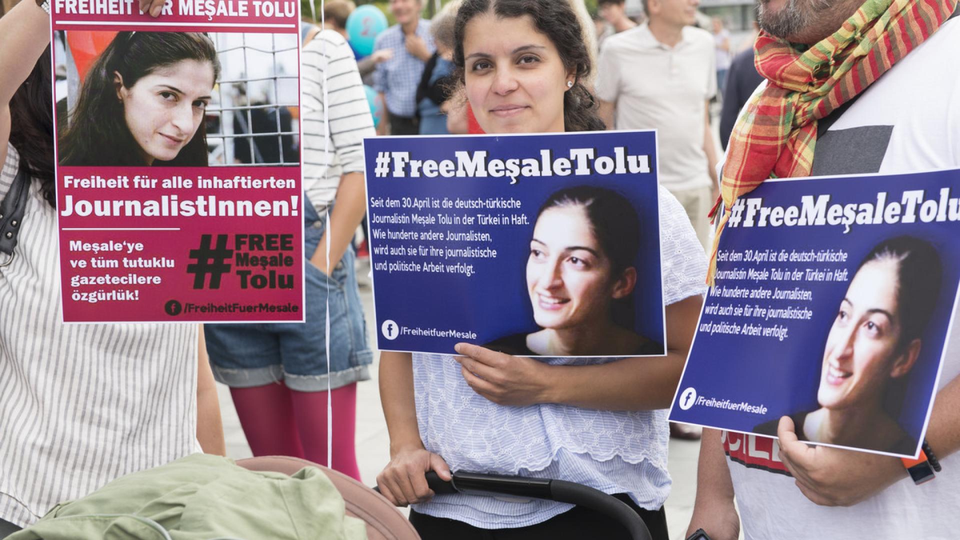 Nach Haftverlängerung: Mesale Tolu freilassen