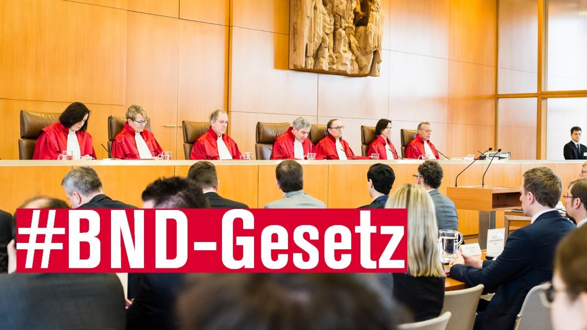 No Trust, No News. Wir klagen gegen das BND-Gesetz!