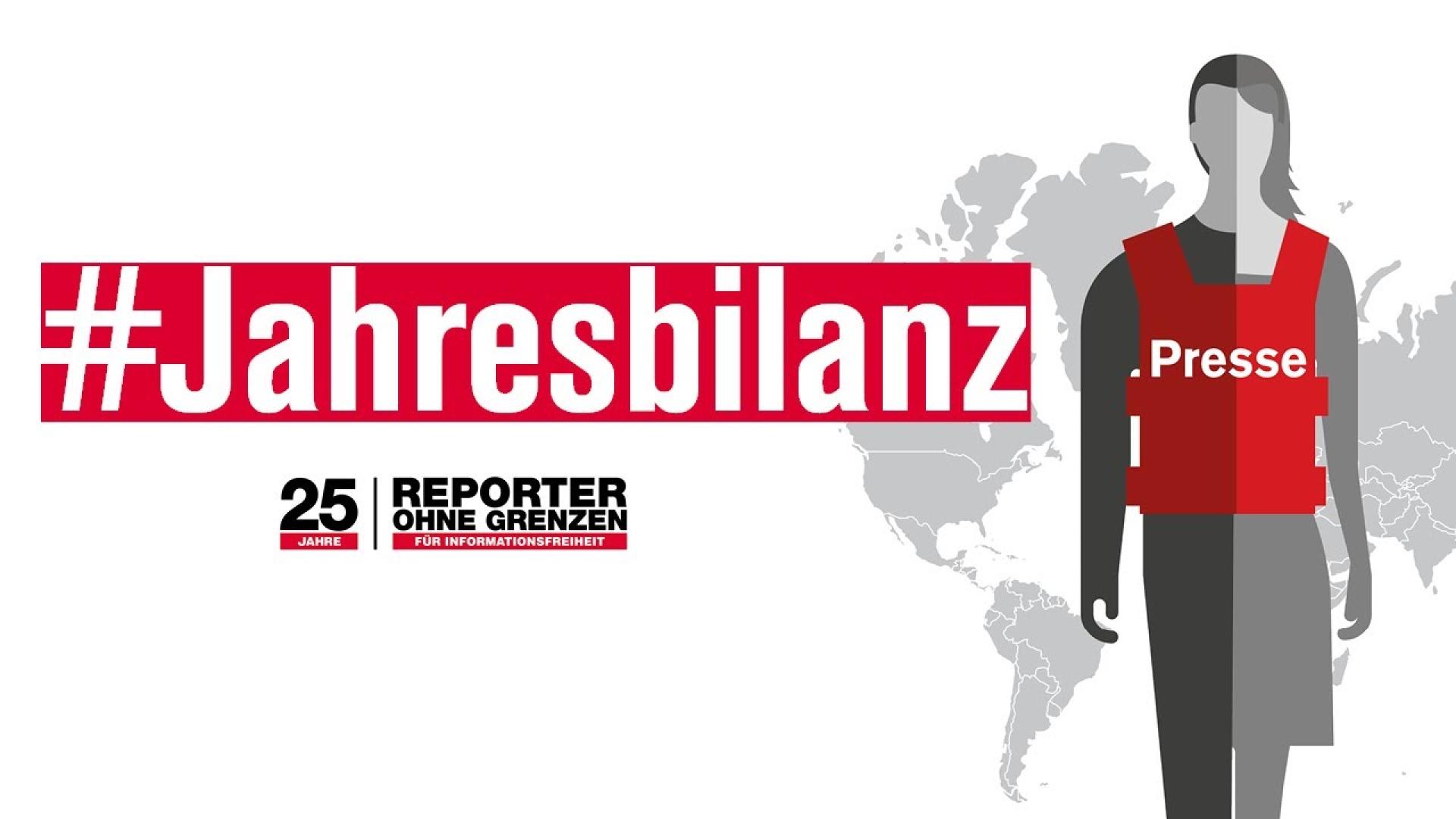 Jahresbilanz der Pressefreiheit 2019