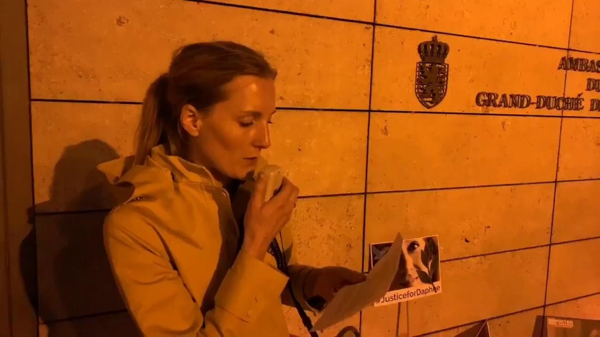 Mahnwache für Daphne Caruana Galizia #Live-Aufzeichnung vom 16.10.19