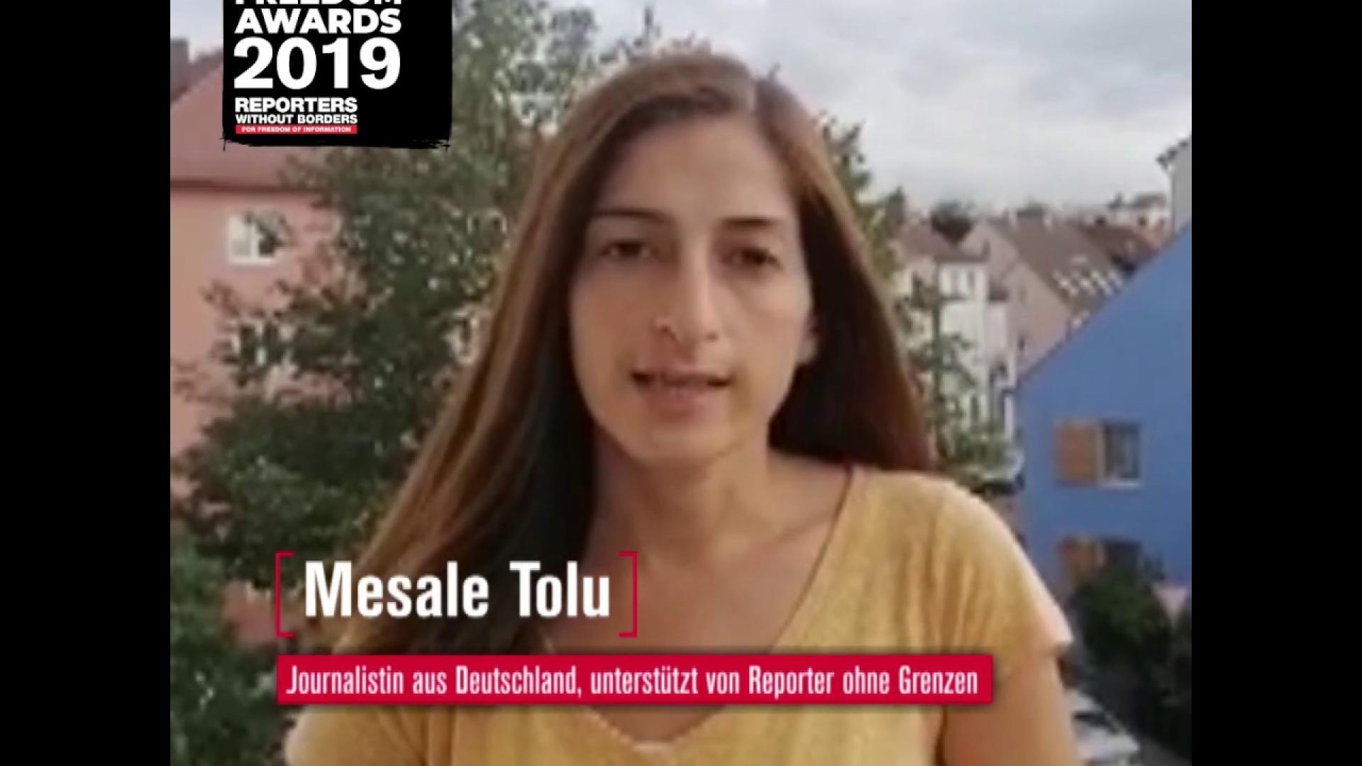 PFA 2019 - Grußworte von Meşale Tolu, Grigory Pasko, Abdalaziz Alhamza & Yasmine Merei