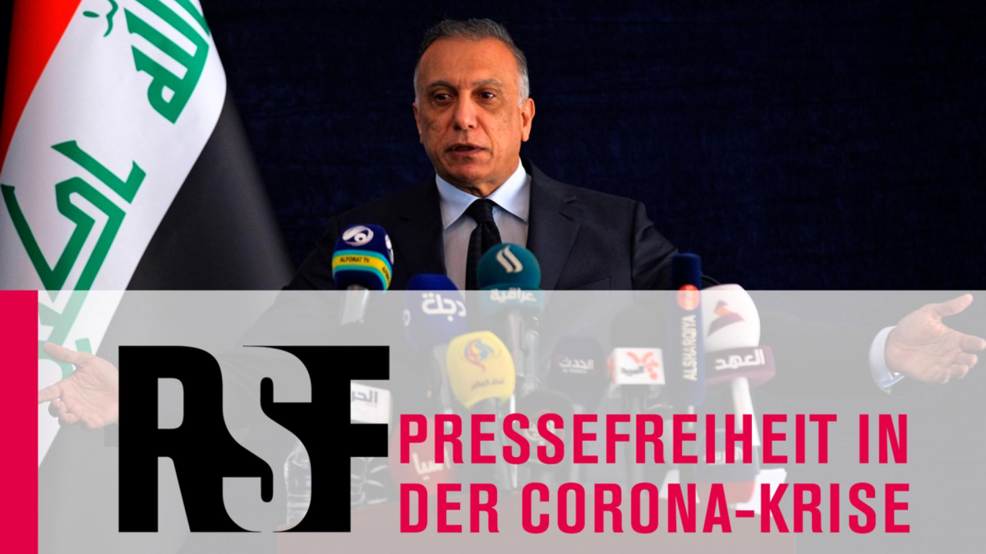 Regierung unterbindet Corona-Berichterstattung