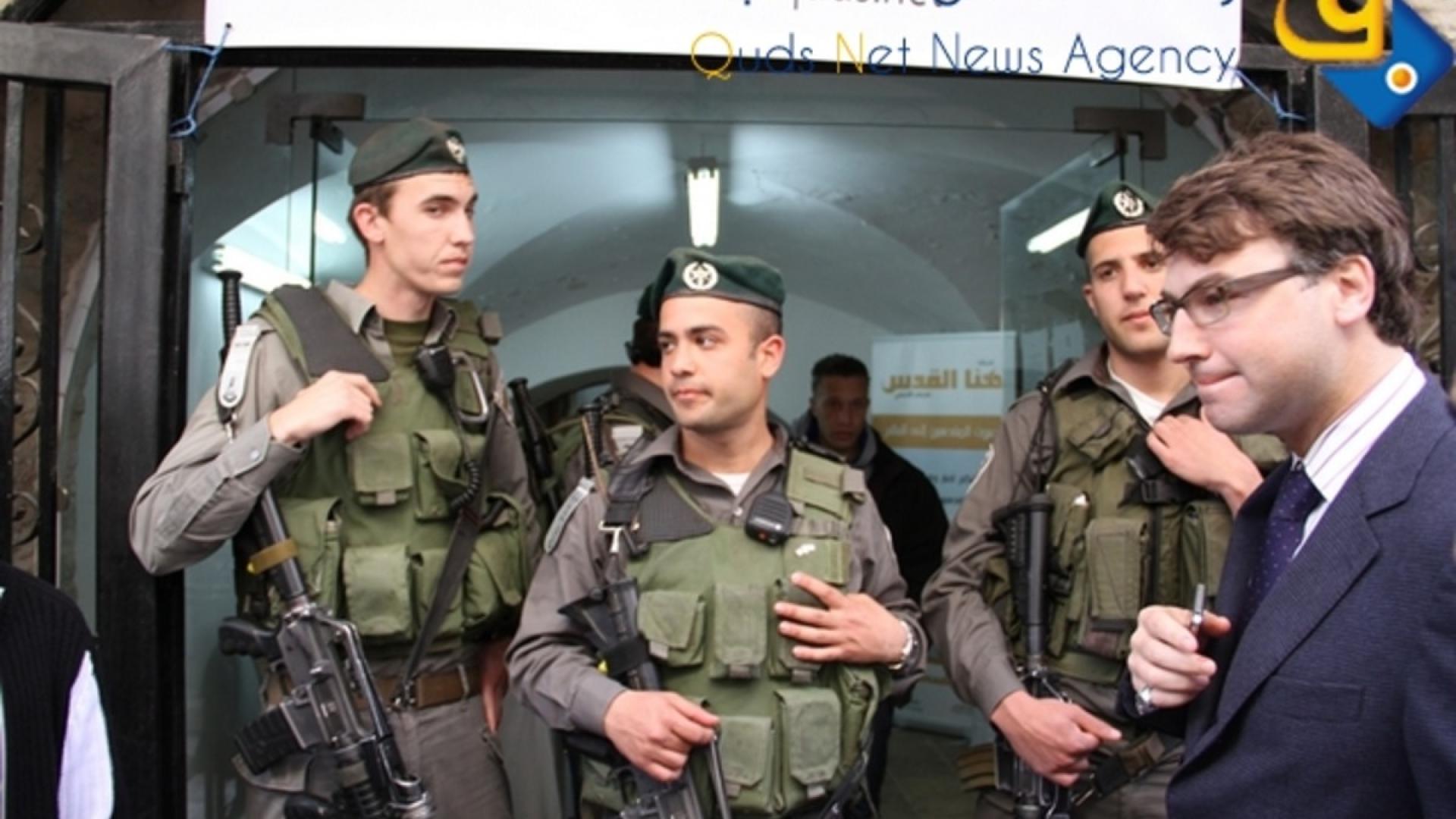 Razzia in palästinesischem Medienzentrum