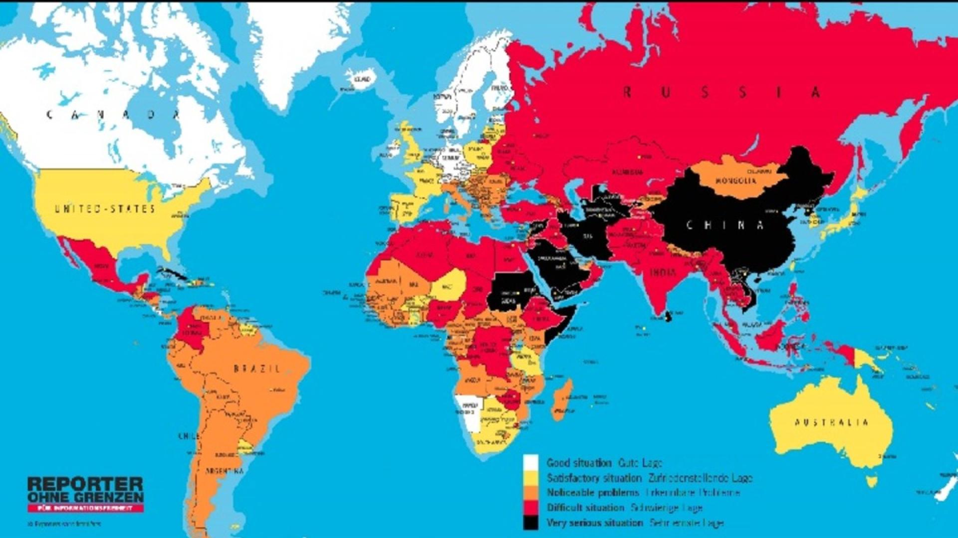 ROG veröffentlicht aktuelle Rangliste der Pressefreiheit