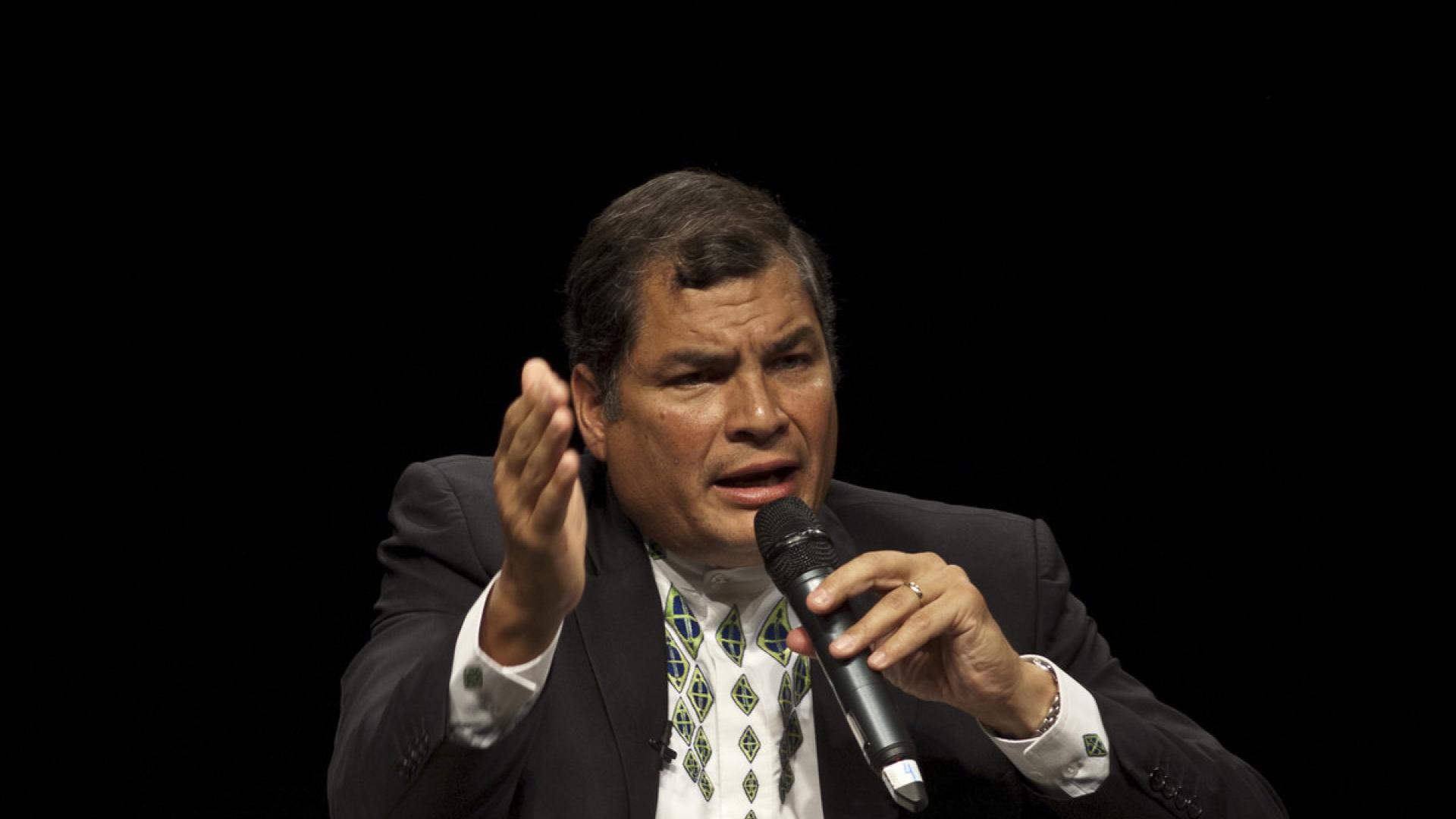 Präsident Correa auf Konfrontationskurs