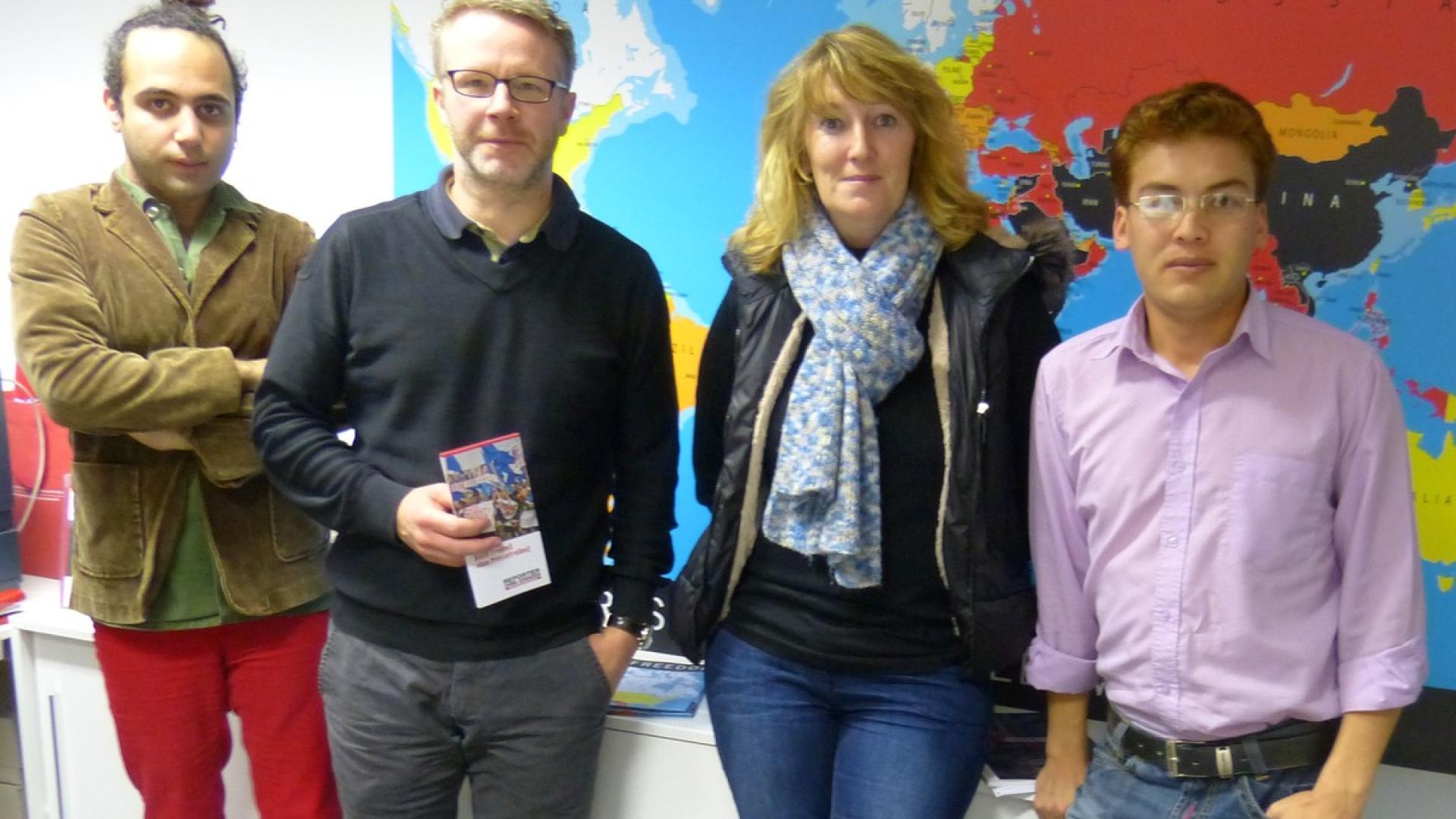 Mentorenprogramm für Journalisten im Exil