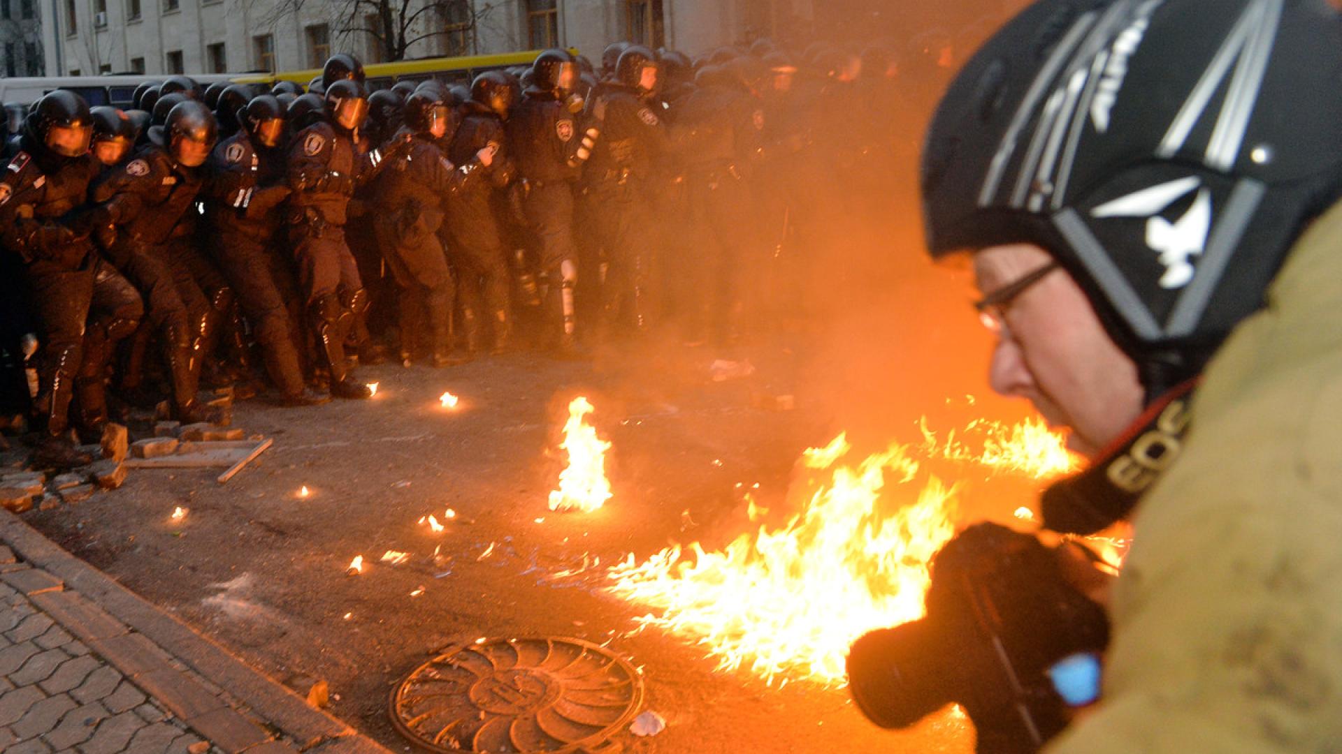 Ukraine: ROG verurteilt Gewalt gegen Journalisten bei Protesten