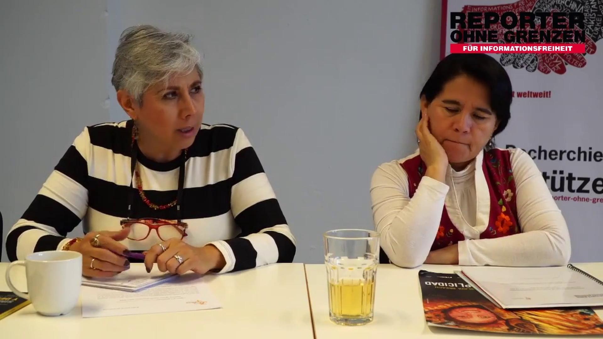 LIVE Pressegespräch: Gewalt gegen Medienschaffende in Mexiko