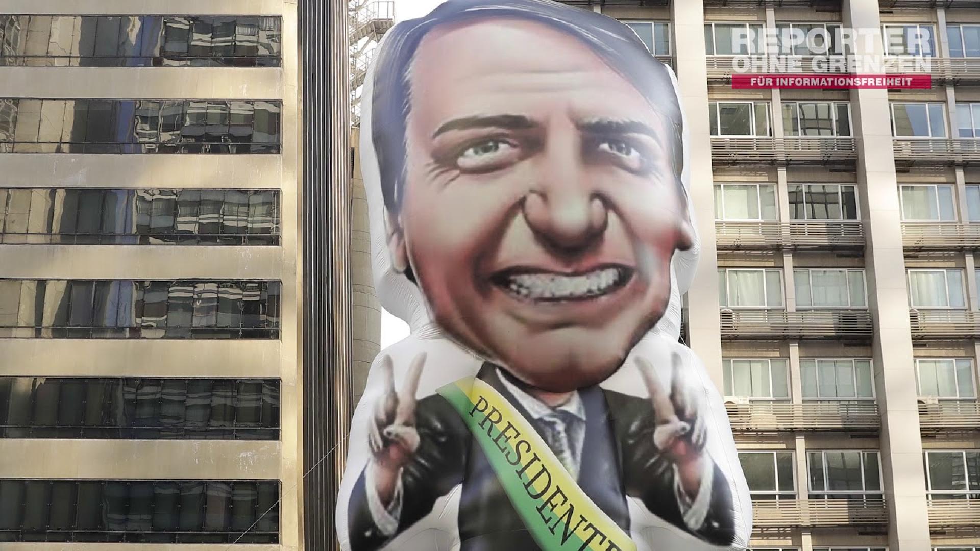 Bolsonaro ist Gefahr für Pressefreiheit
