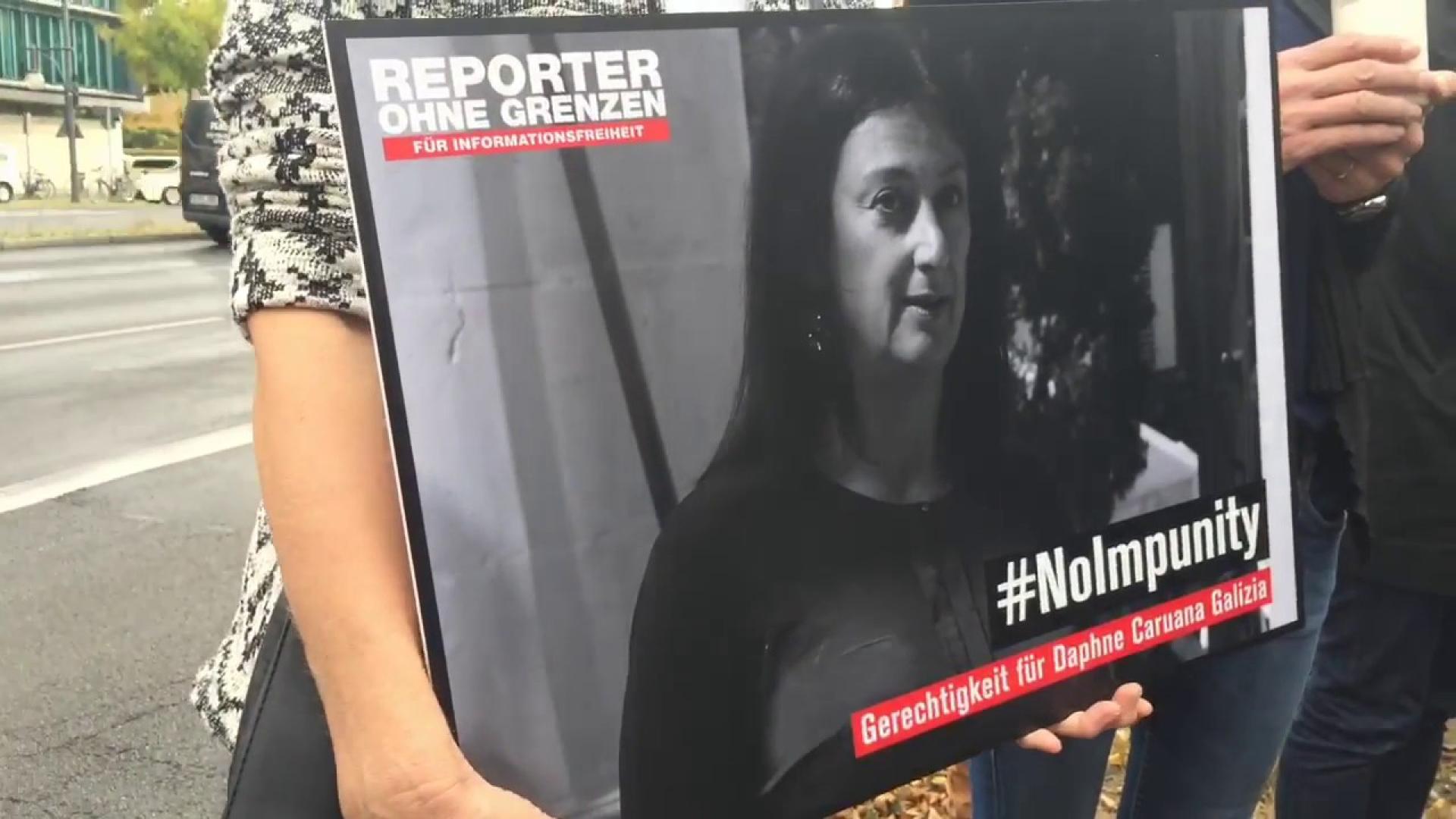 LIVE: Mahnwache für Daphne Caruana Galizia