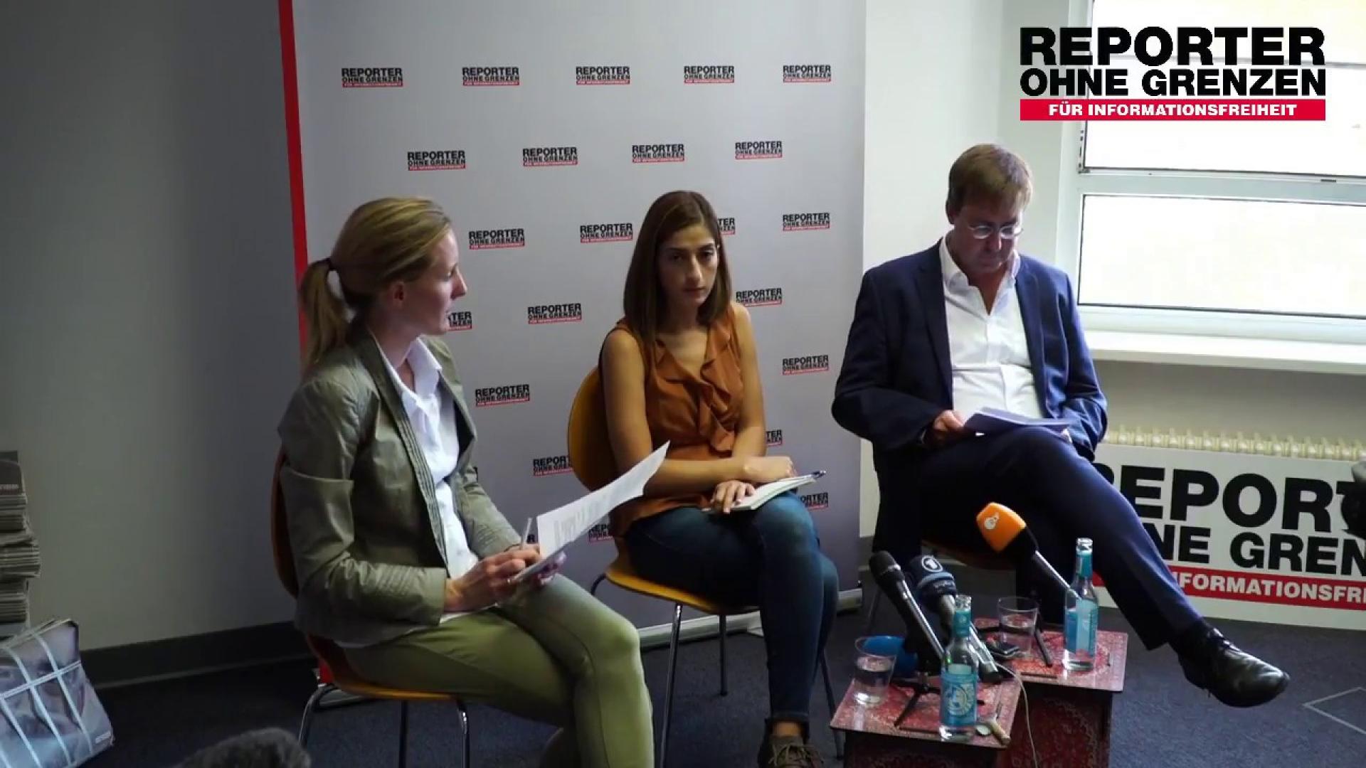 LIVE: Journalisten in der Türkei weiter unter Druck - Mesale Tolu im ROG-Gespräch mit Christian Mihr