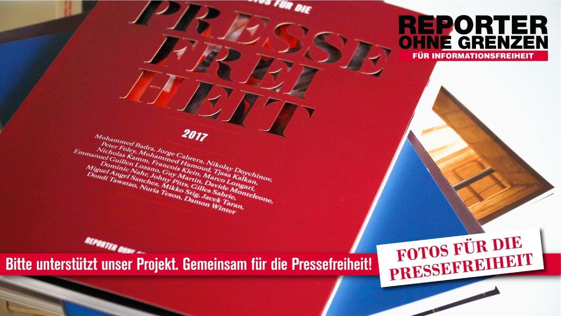Startnext-Kampagne: Fotos für die Pressefreiheit 2018