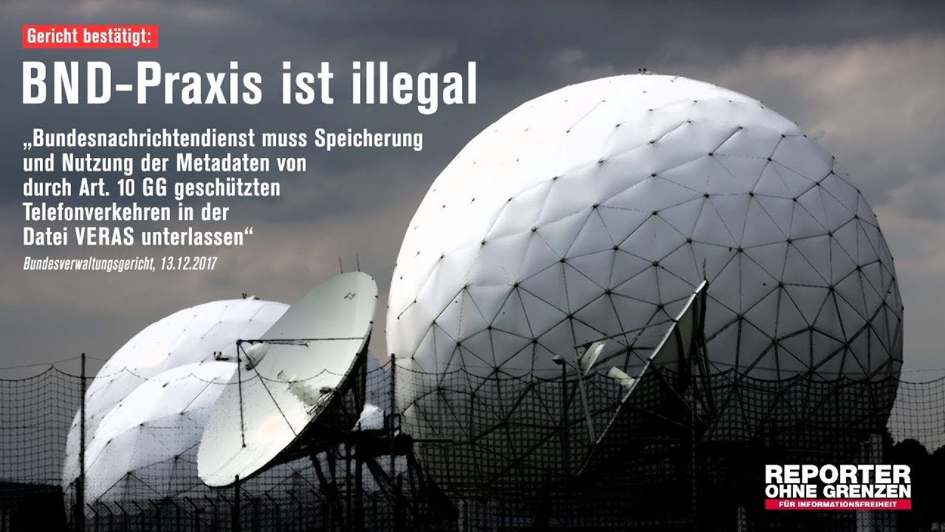 LIVE: ROG-Klage gegen VERAS erfolgreich - BND-Praxis ist illegal