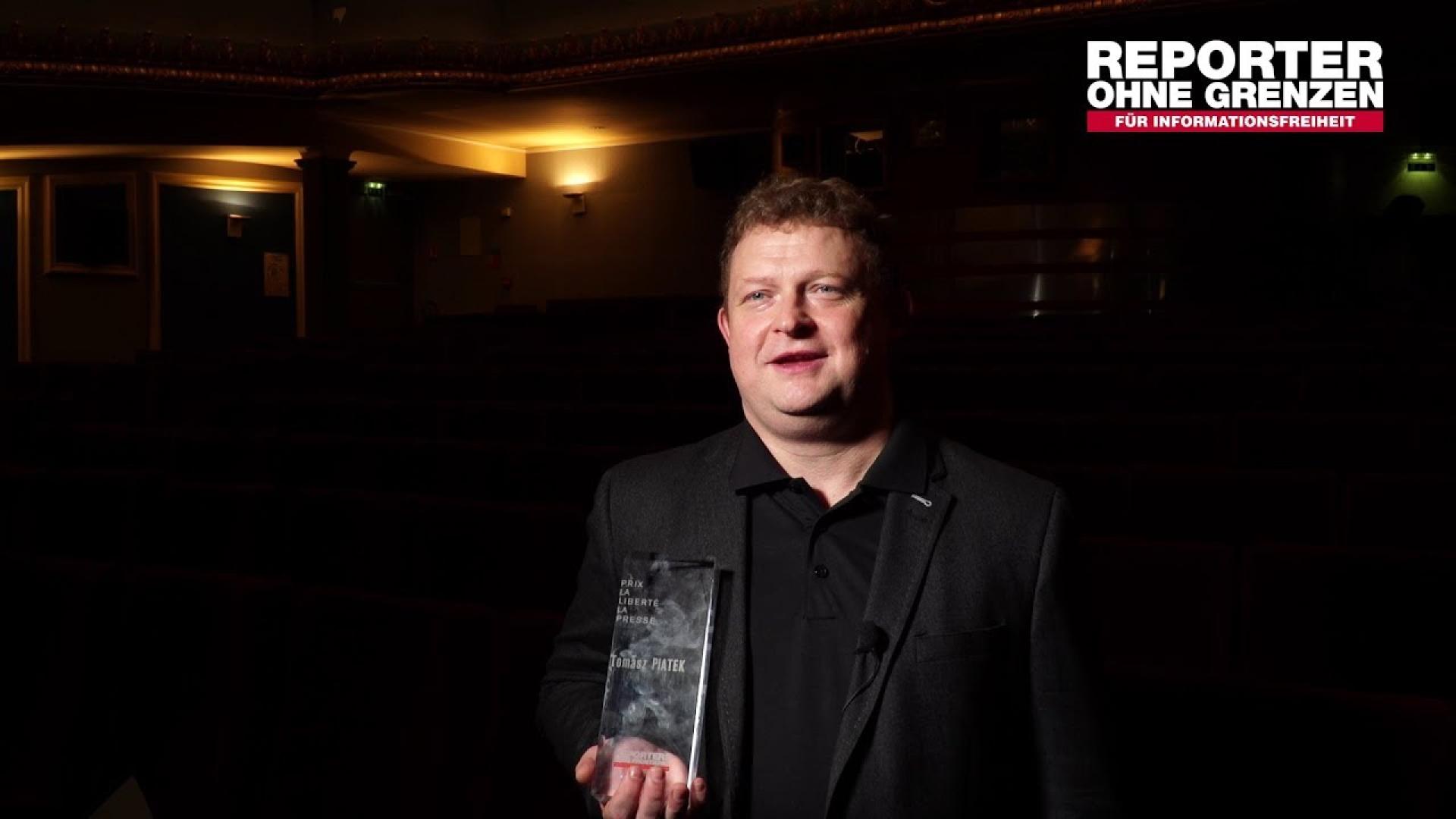 Journalist des Jahres 2017: Tomasz Piątek