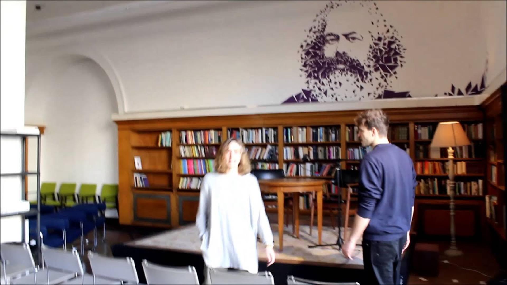 Präsentation Salon Karl-Marx Buchhandlung