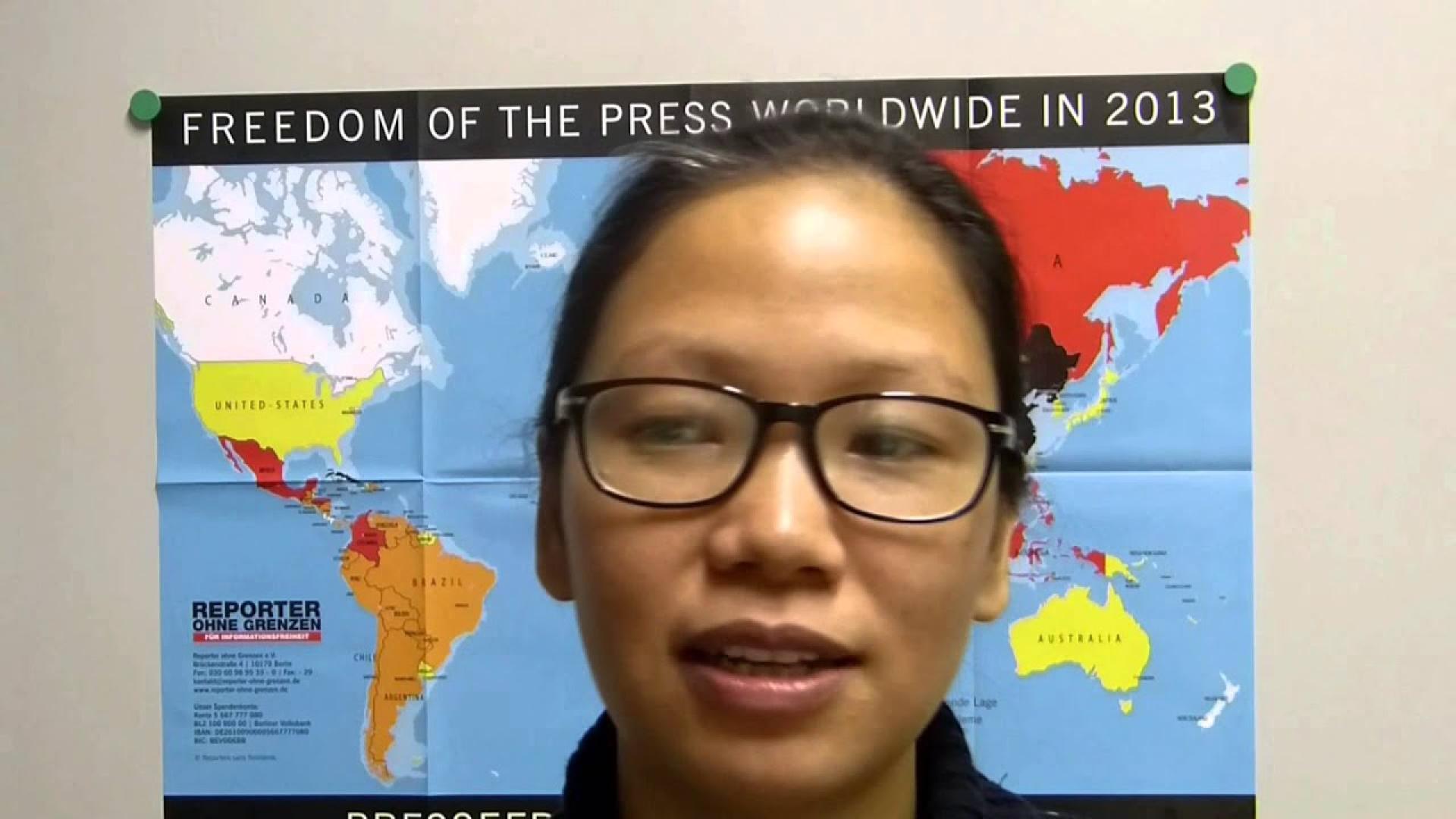 Tongam Rina über Reporter ohne Grenzen