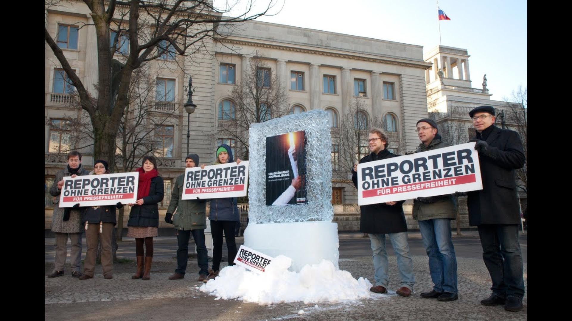 Eiszeit für Journalisten