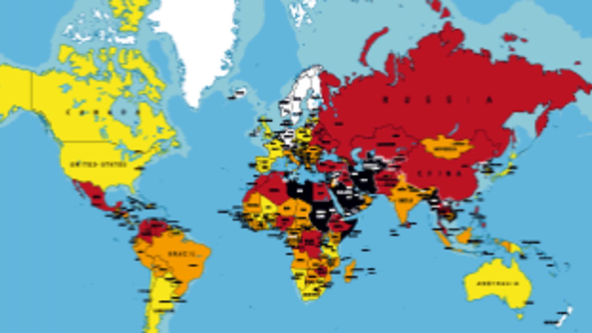 Europäische Staaten fallen weiter zurück / Wachsende Gegensätze innerhalb der EU / Keine Bewegung auf den hintersten Rängen