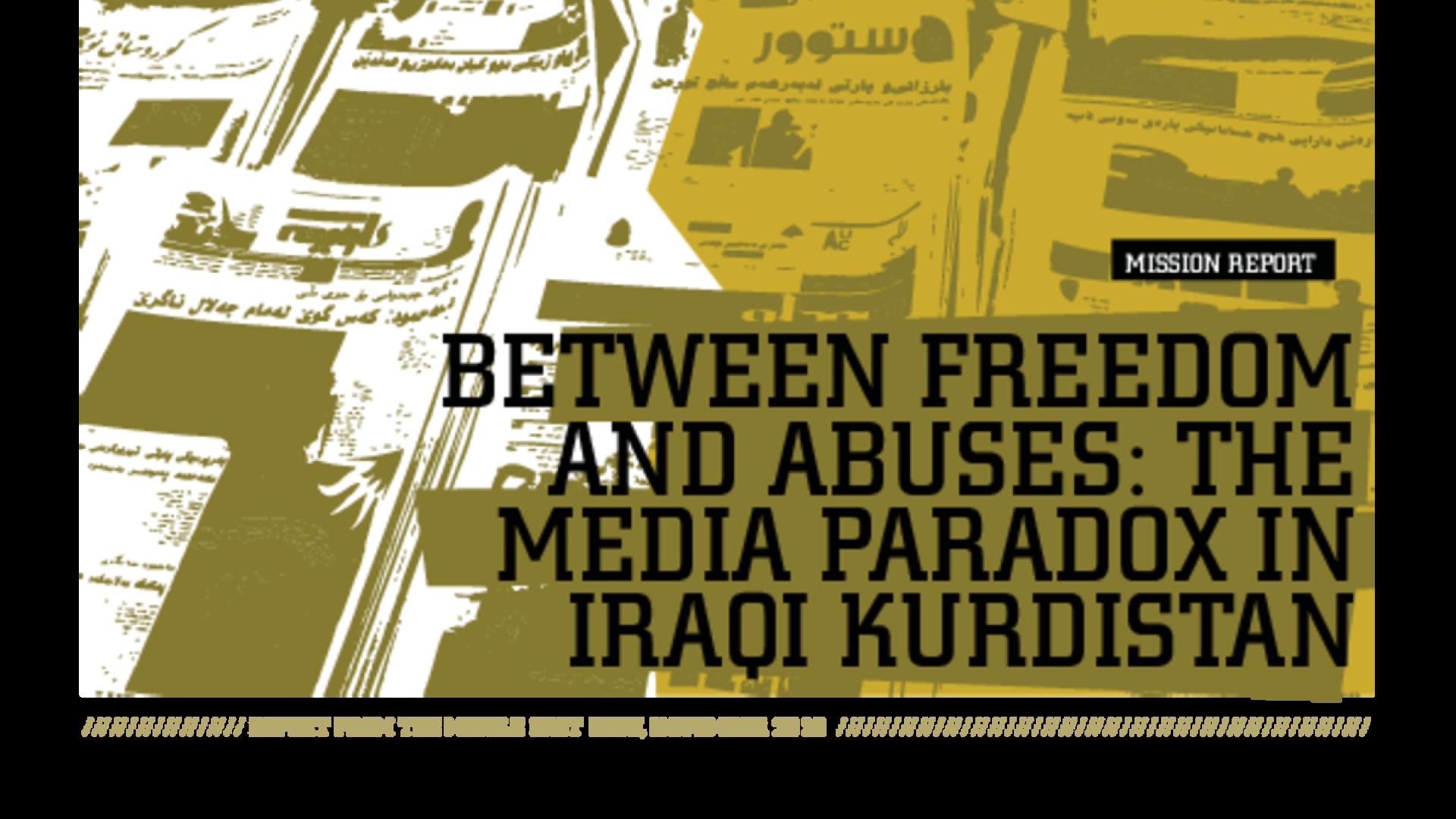 ROG-Bericht zur Lage der Pressefreiheit in der kurdischen Region: Kaum unabhängige Berichterstattung trotz steigender Zahl von Medien
