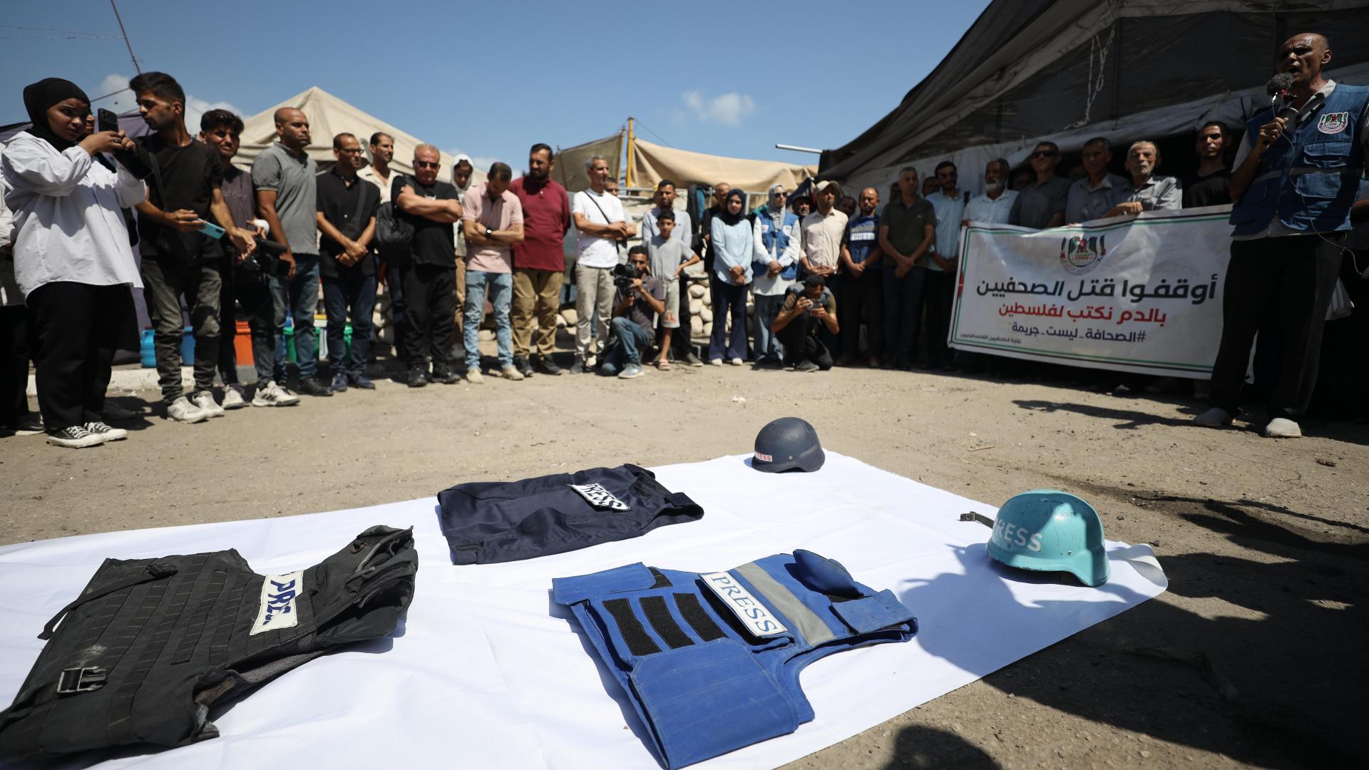 Israelische Armee tötet sechs weitere Journalisten