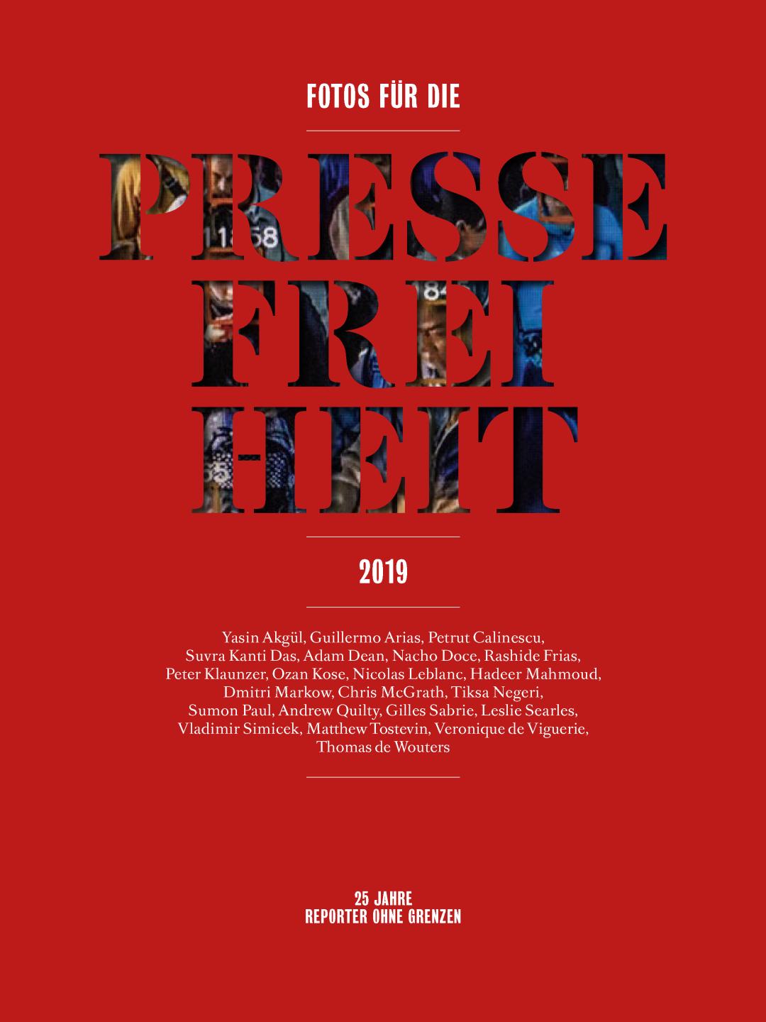 Fotos für die Pressefreiheit 2019