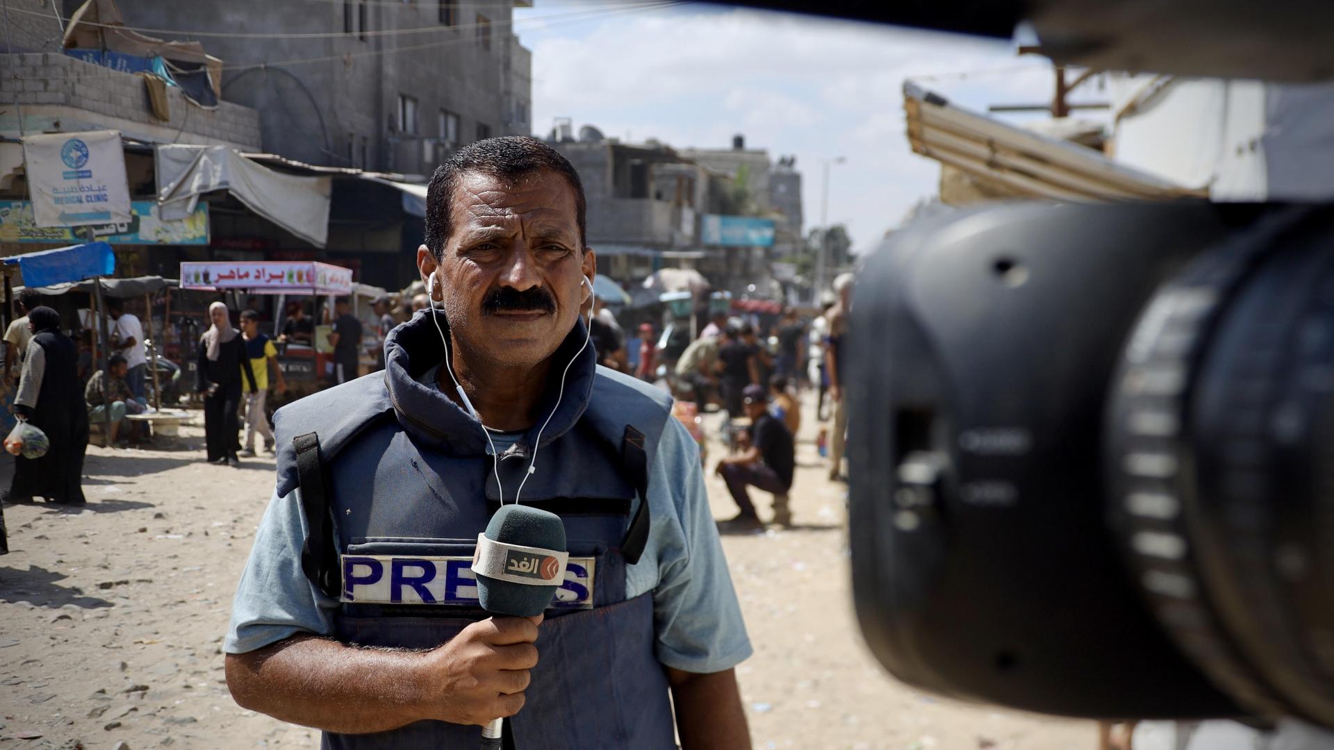 250910_Journalist Ibrahim Kannan_Gaza_picture alliance Anadolu Abdallah F.s. Alattar_545051123