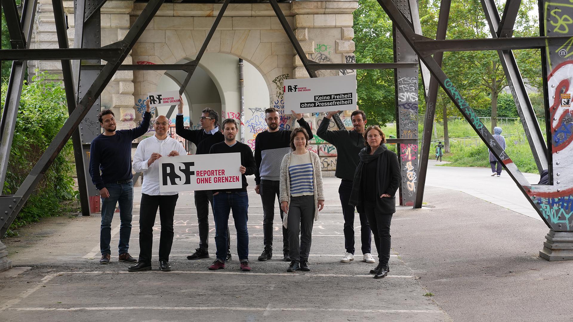 Das Team Nothilfe und Stipendien 