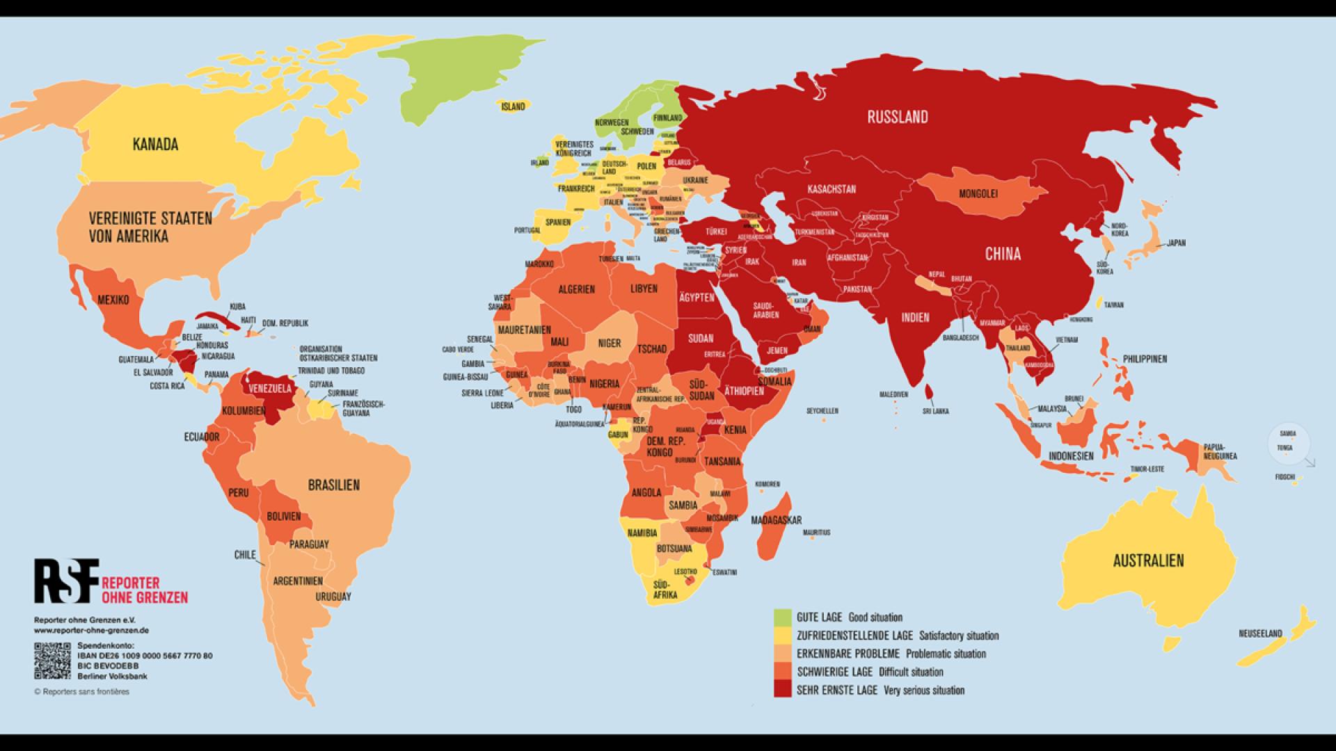 Wirtschaftlicher Druck schwächt Pressefreiheit