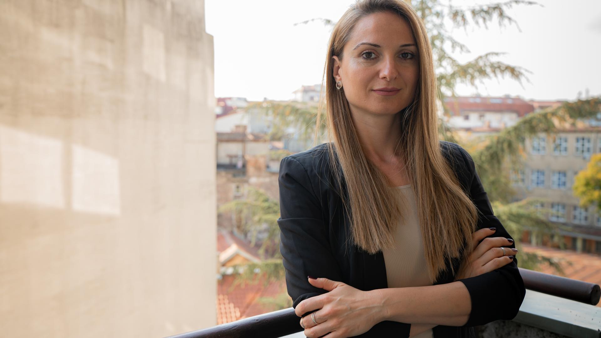 Stipendiat Dragana Peco - Serbien